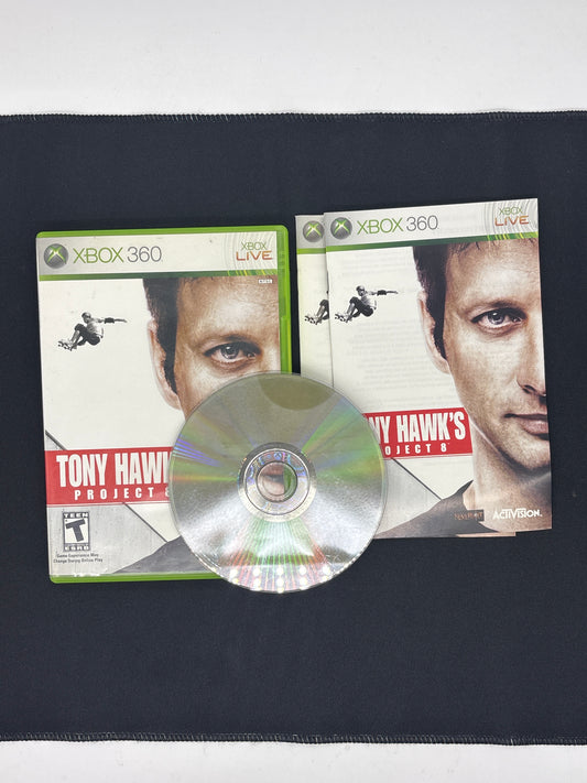 Auction Lot 350: Tony Hawk Project 8 Video Game XBOX 360 CIB