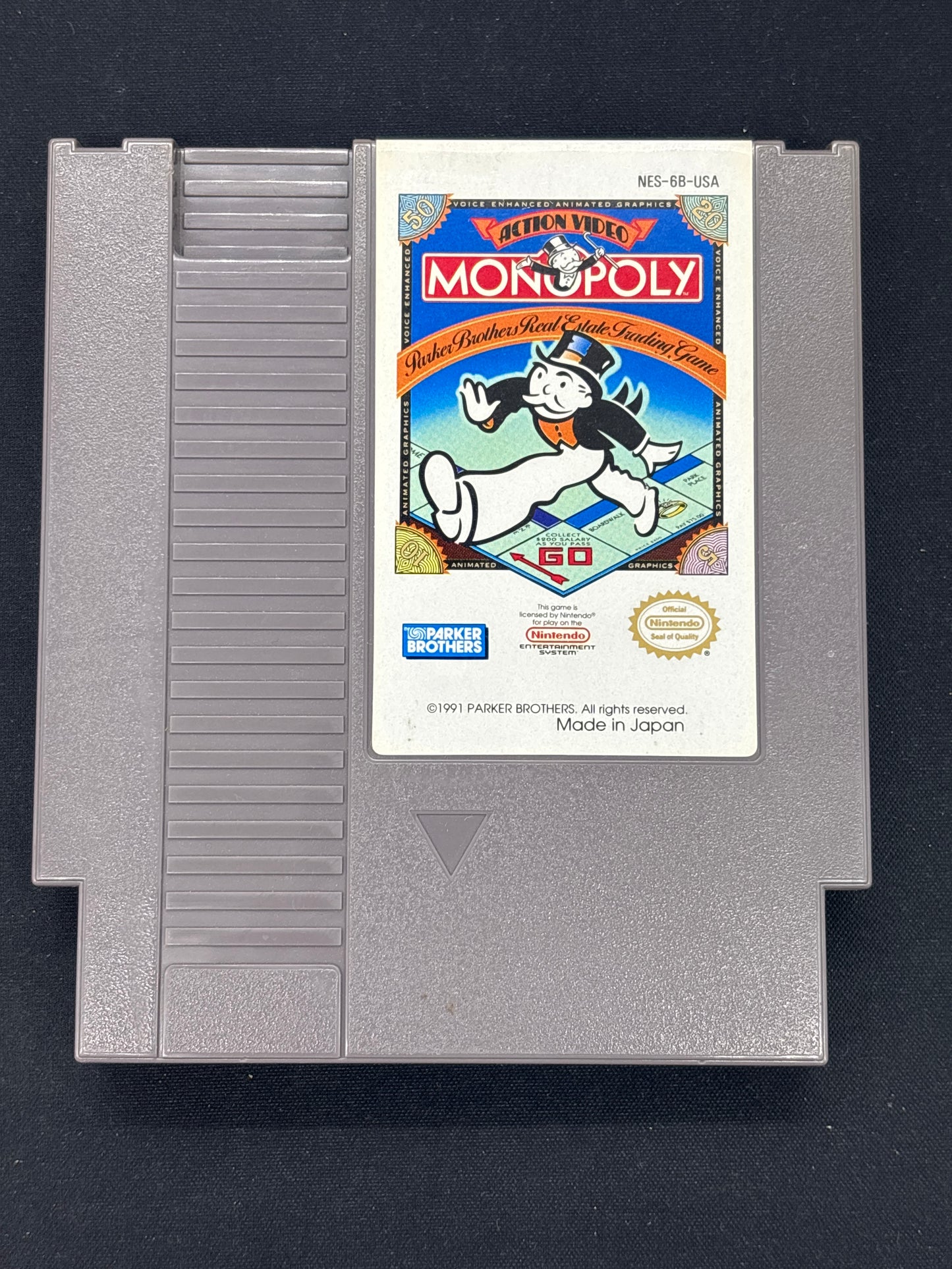 Auction Lot 155: Nintendo NES Monopoly Cartridge Only