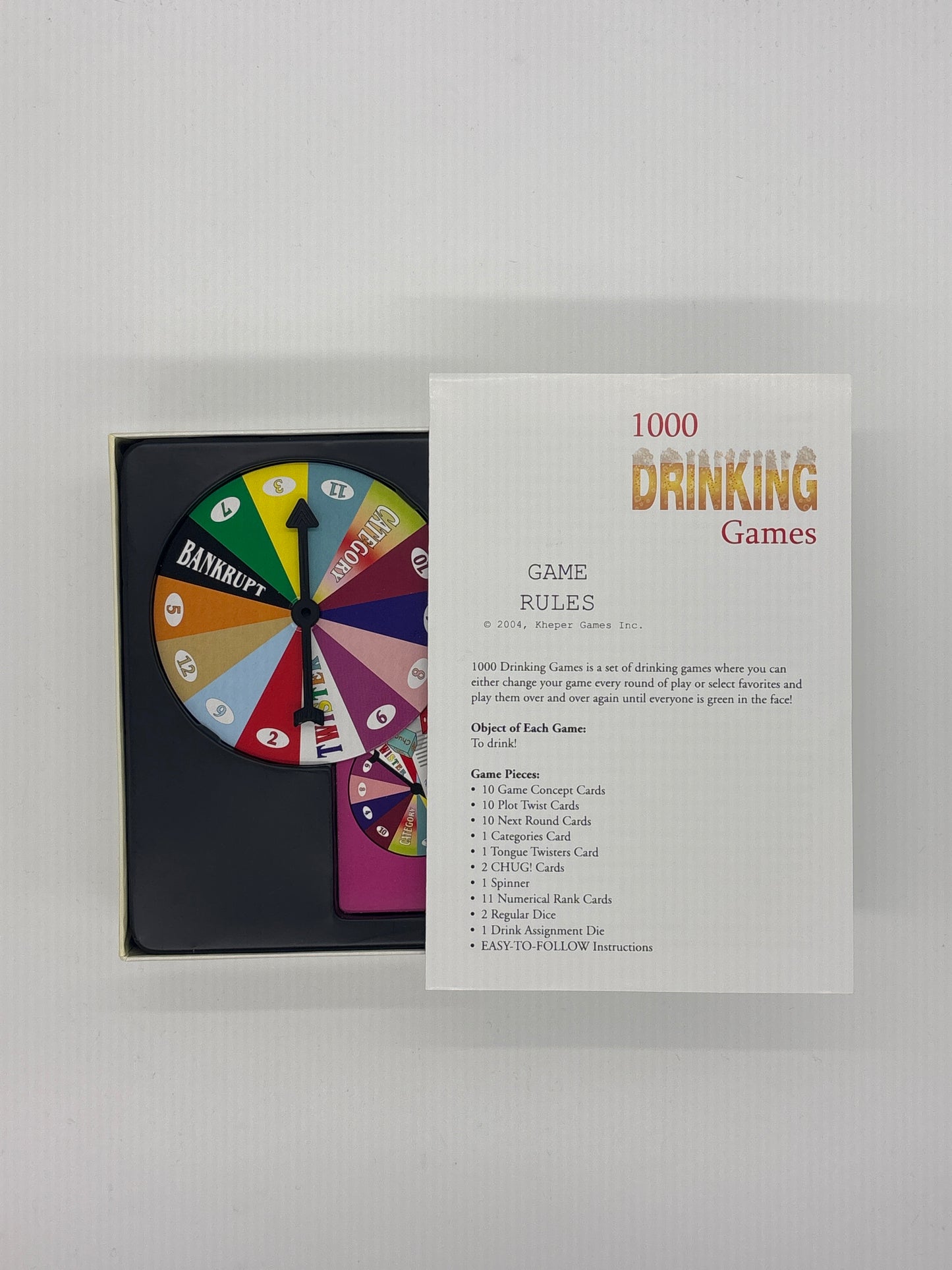 Auction Lot 104: 1000 Drinking Games Adult Game