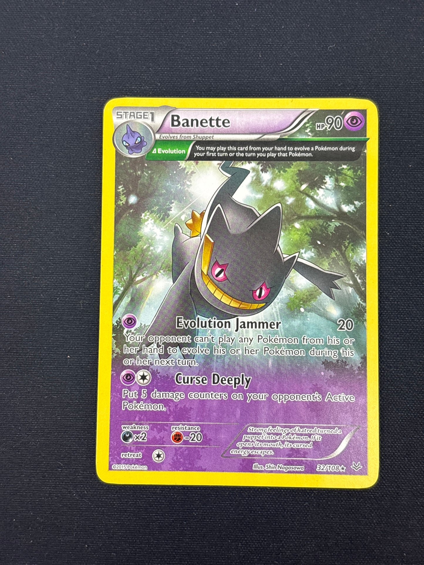 Auction Lot 66: Banette Full Art Card Conditions Vary