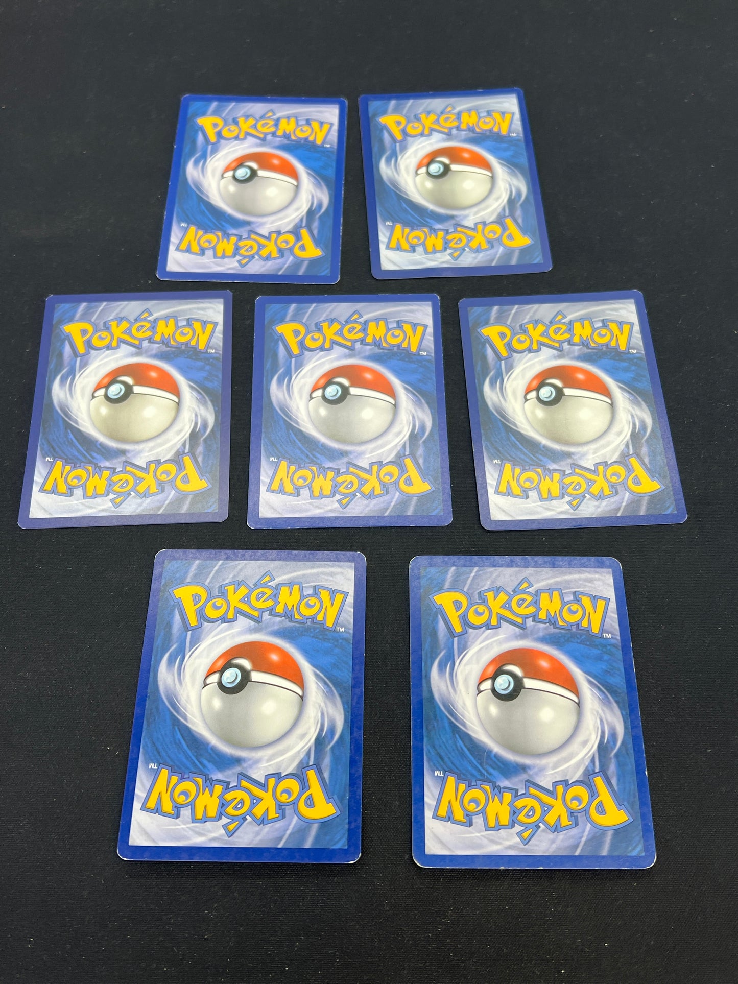 Auction Lot 135: Pokemon Cards Lot of 7 Psychic Holos Commons Uncommons Conditions Vary
