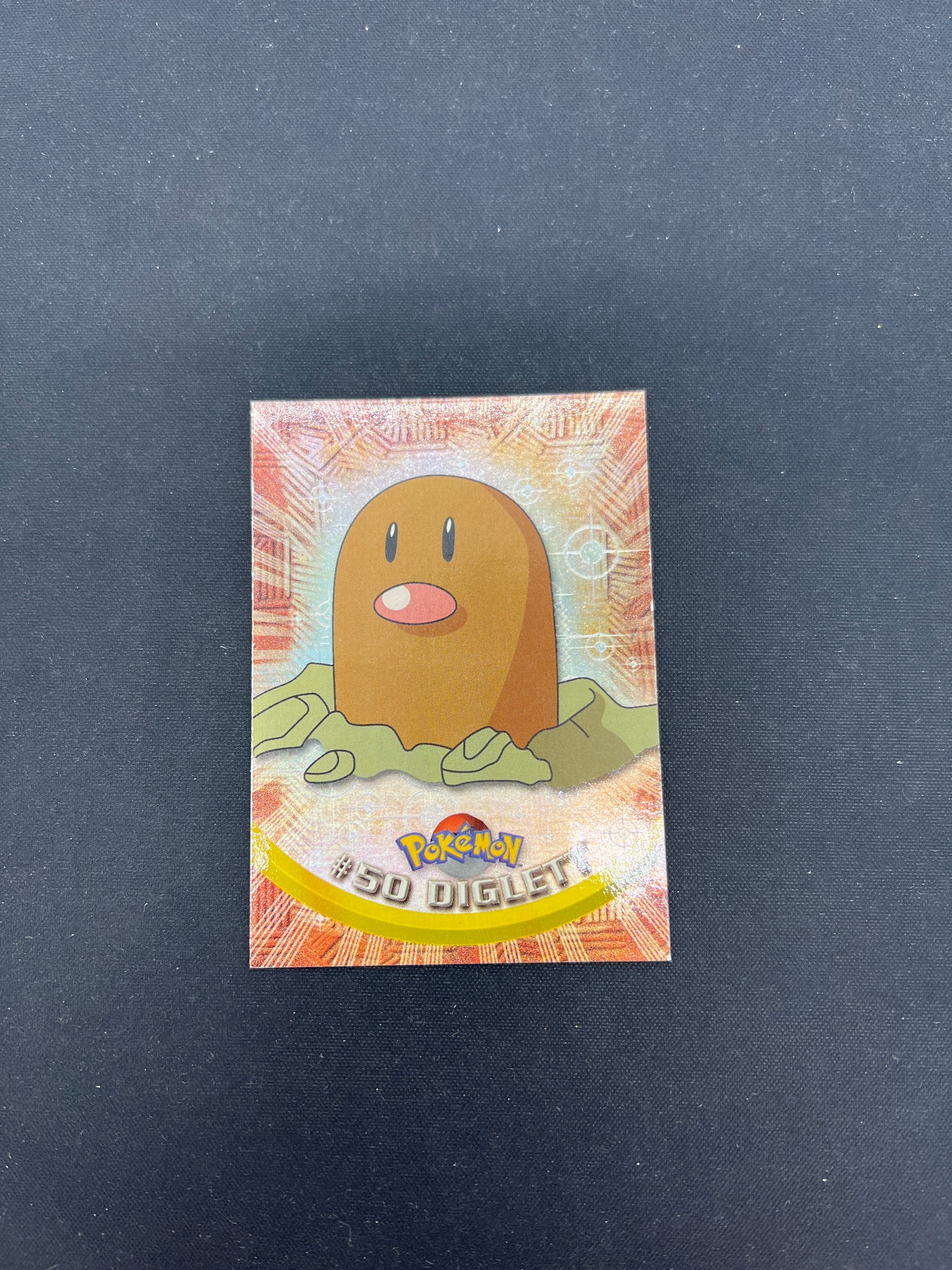 Auction Lot 425: Pokemon Topps Card Diglett Holo Condition Vary