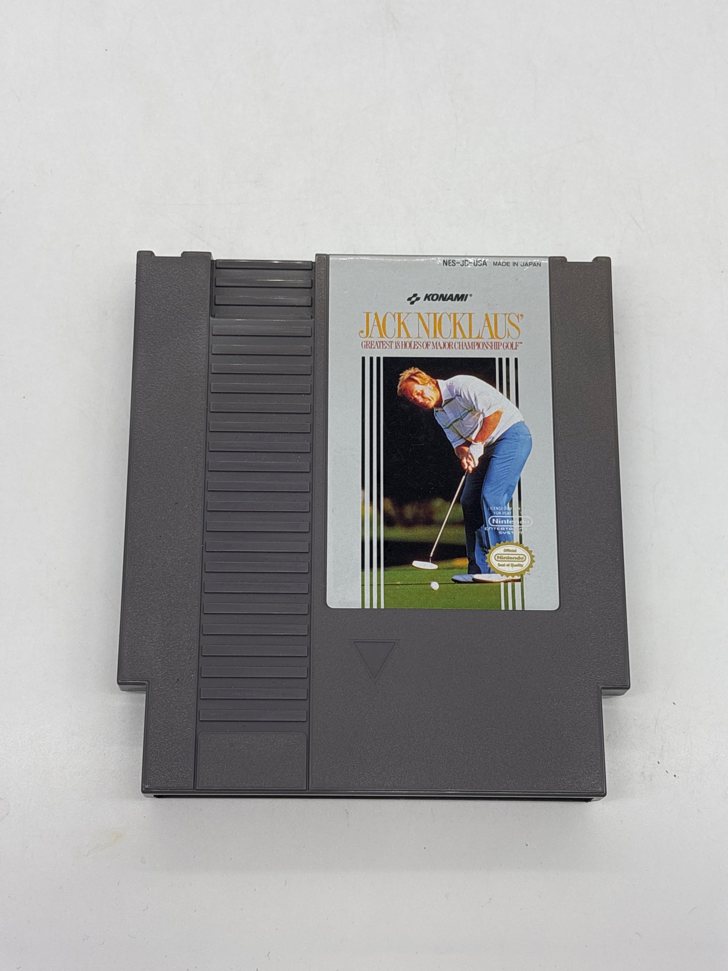 Auction Lot 78: Jack Nicklaus Video Game Nintendo NES Loose