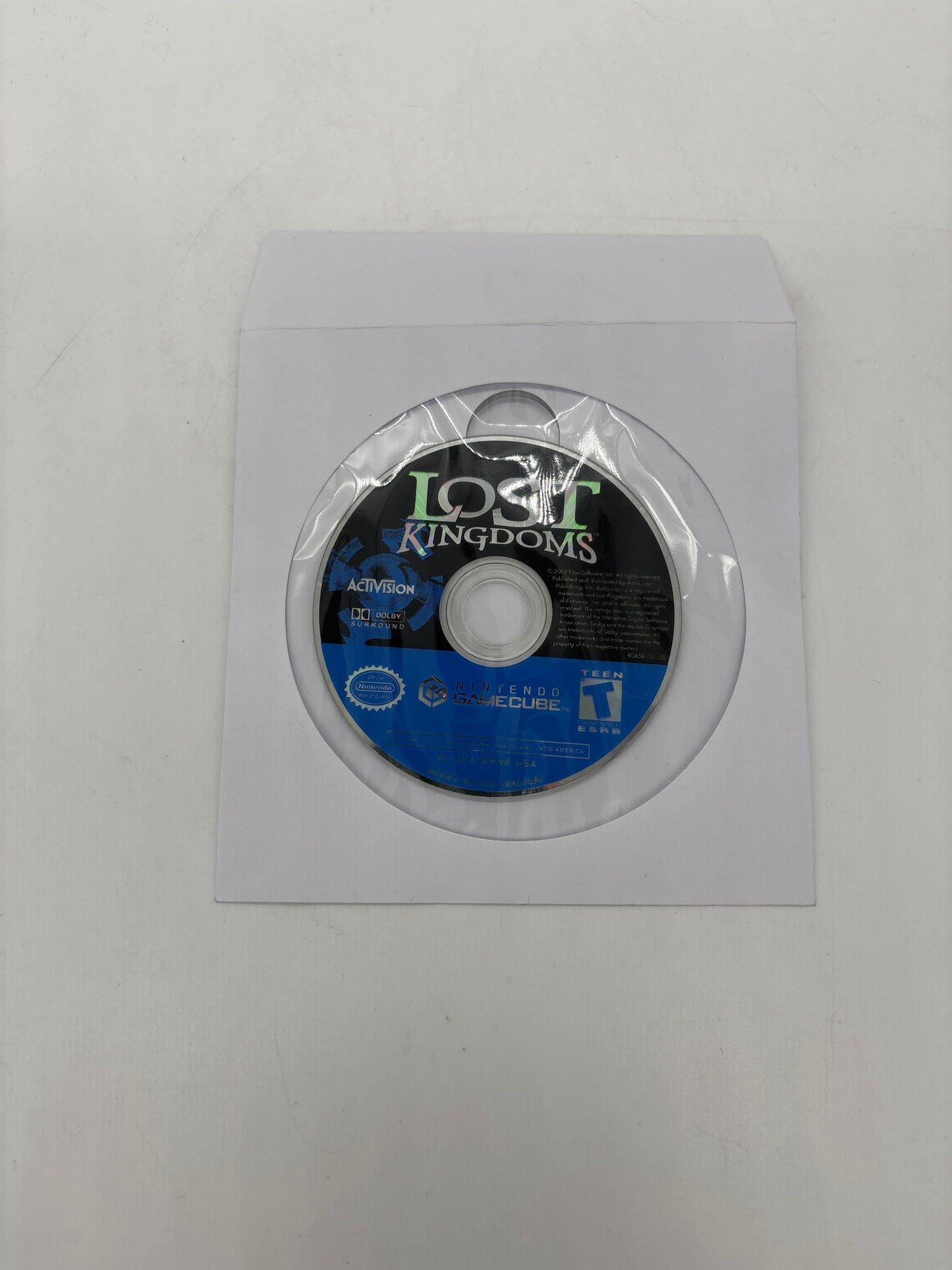 Auction Lot 156: Nintendo Gamecube Lost Kingdoms Loose