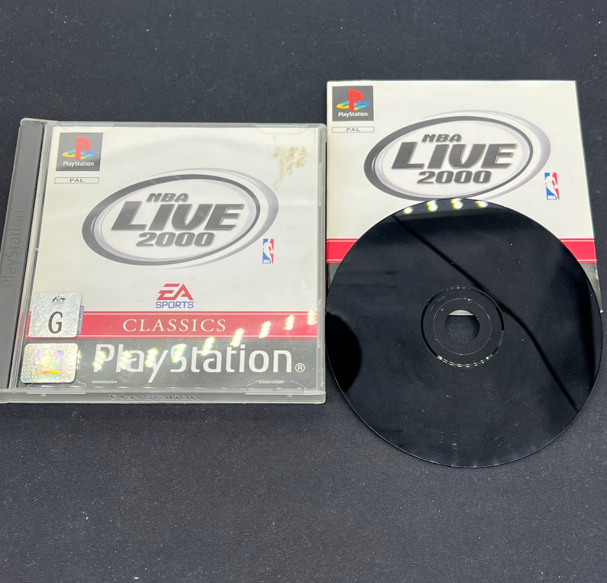 Auction Lot 158: PlayStation Video Game NBA Live 2000 CIB