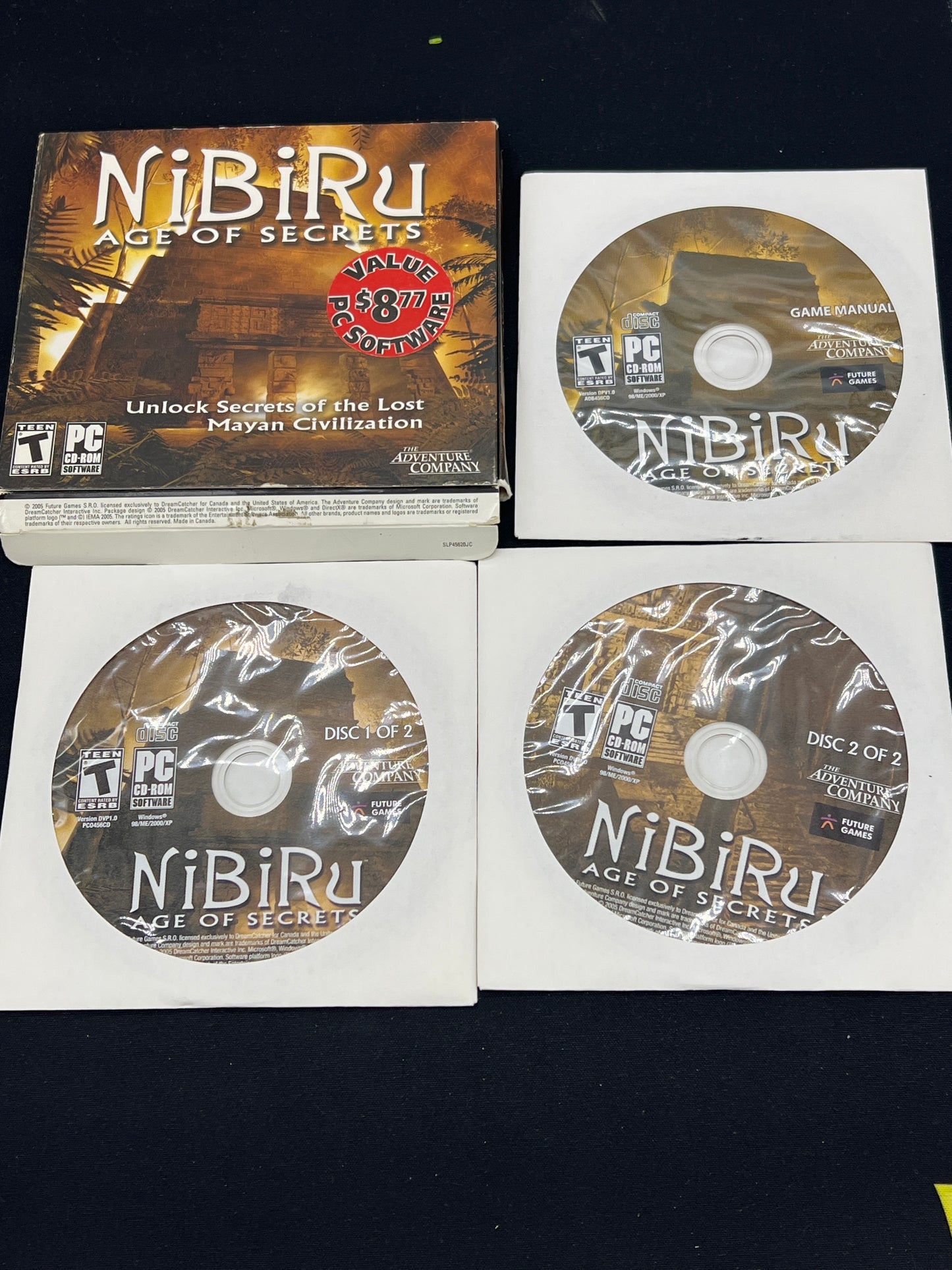 Auction Lot 196: PC Games Nibiru Age of Secrets CIB