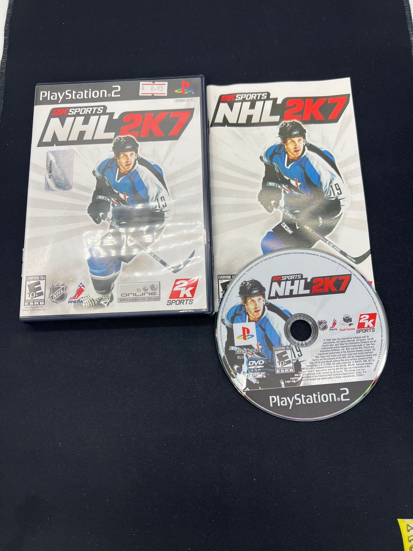 Auction Lot 97: PlayStation2 NHL 2K7 CIB
