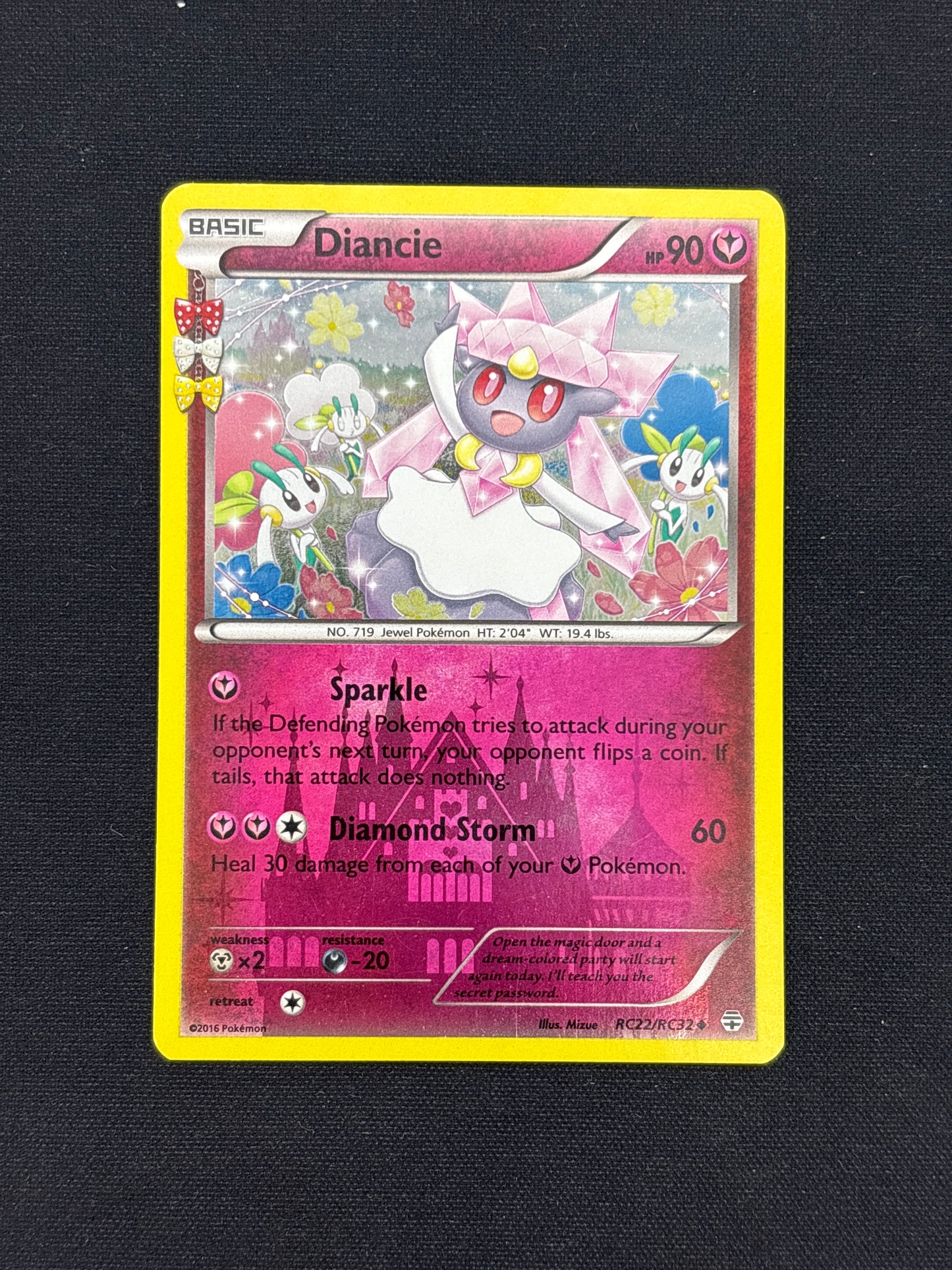 Auction Lot 17: Pokemon Card Diancie Radiant Collection Conditions Vary