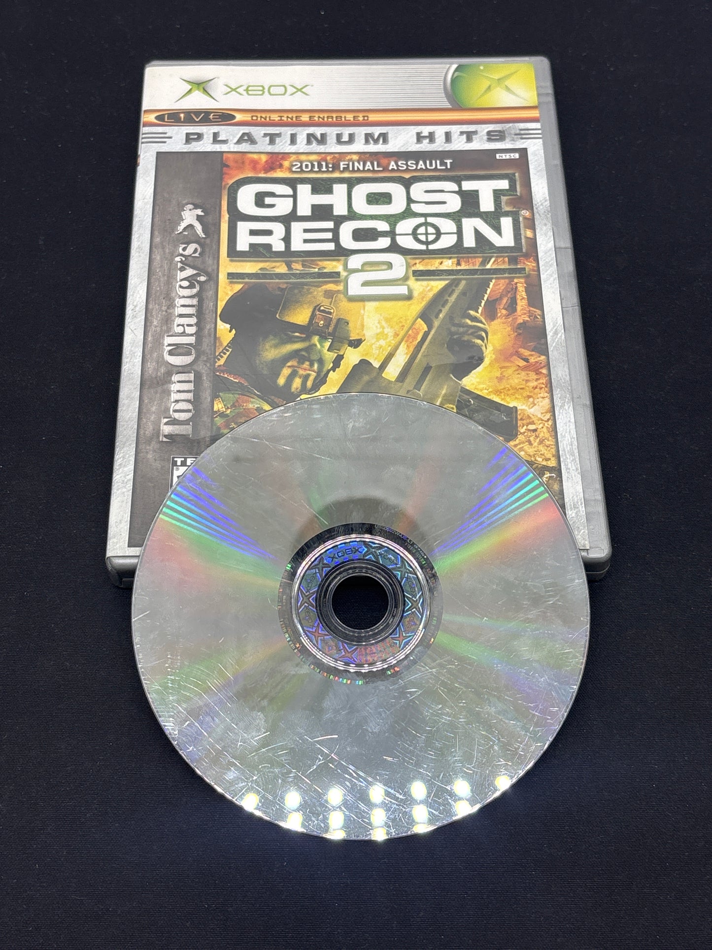 Auction Lot 198: XBOX Video Game Ghost Recon 2 Missing Manual