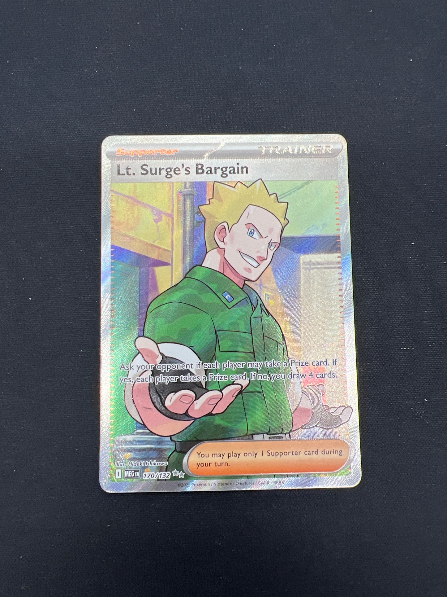 Auction Lot 273: Pokemon Cards Lt. Surge's Bargain Condition Vary
