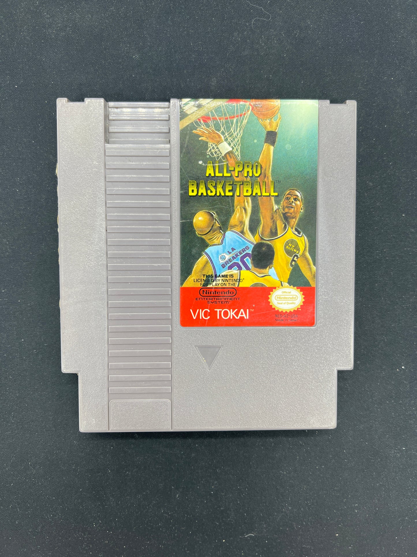 Auction Lot 31: NES Video Game All-Pro Basketball