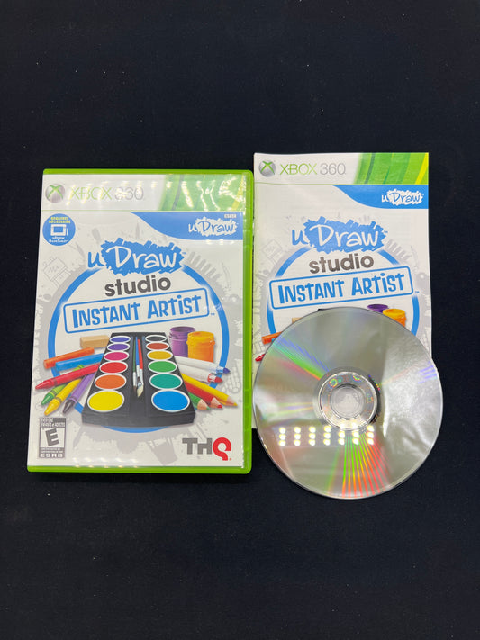 Auction Lot 324: XBOX 360 U Draw Studio Instant Artist CIB