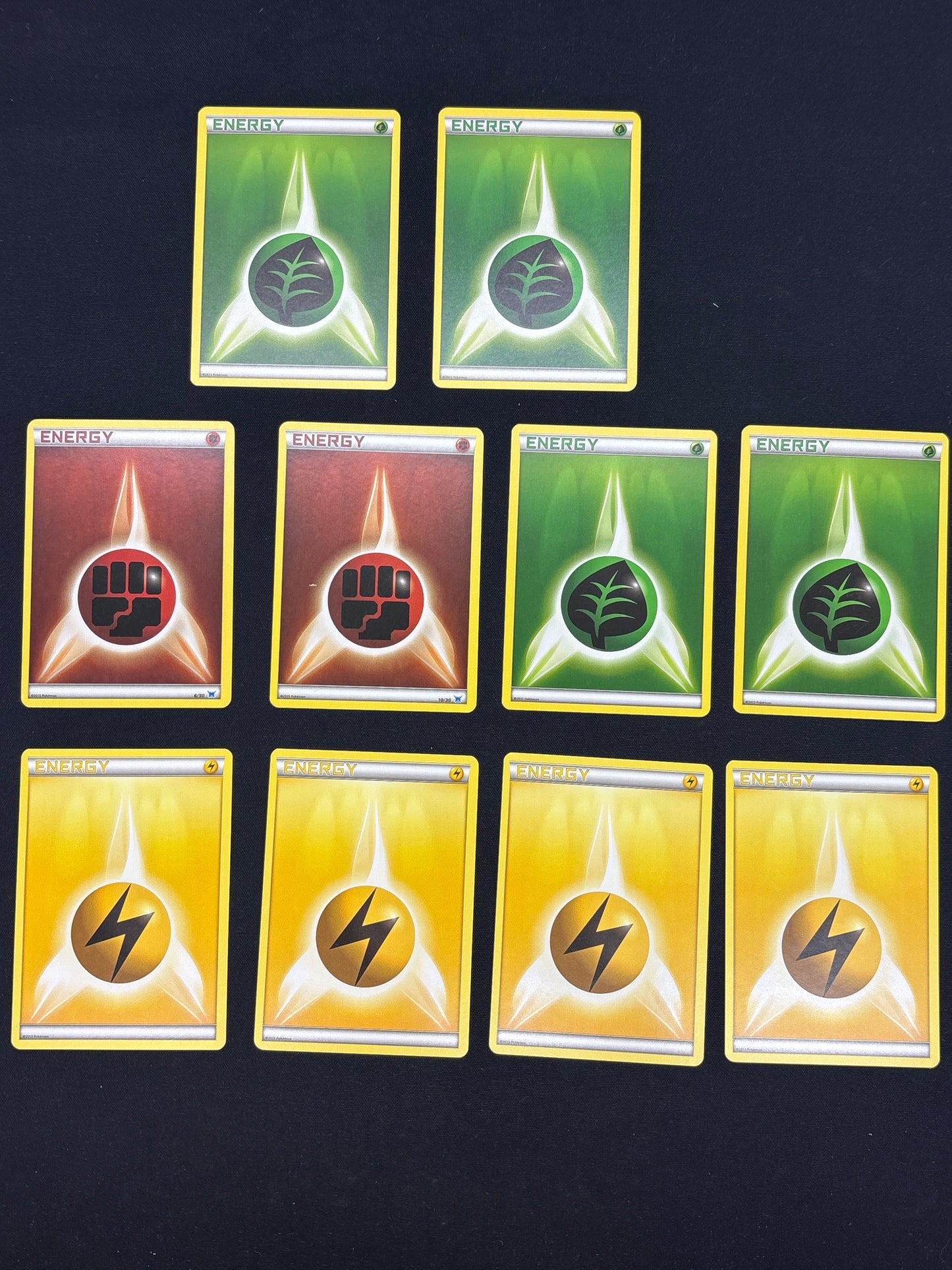 Auction Lot 16: Pokemon Cards Lot of 10 Assorted Energy Condition Vary