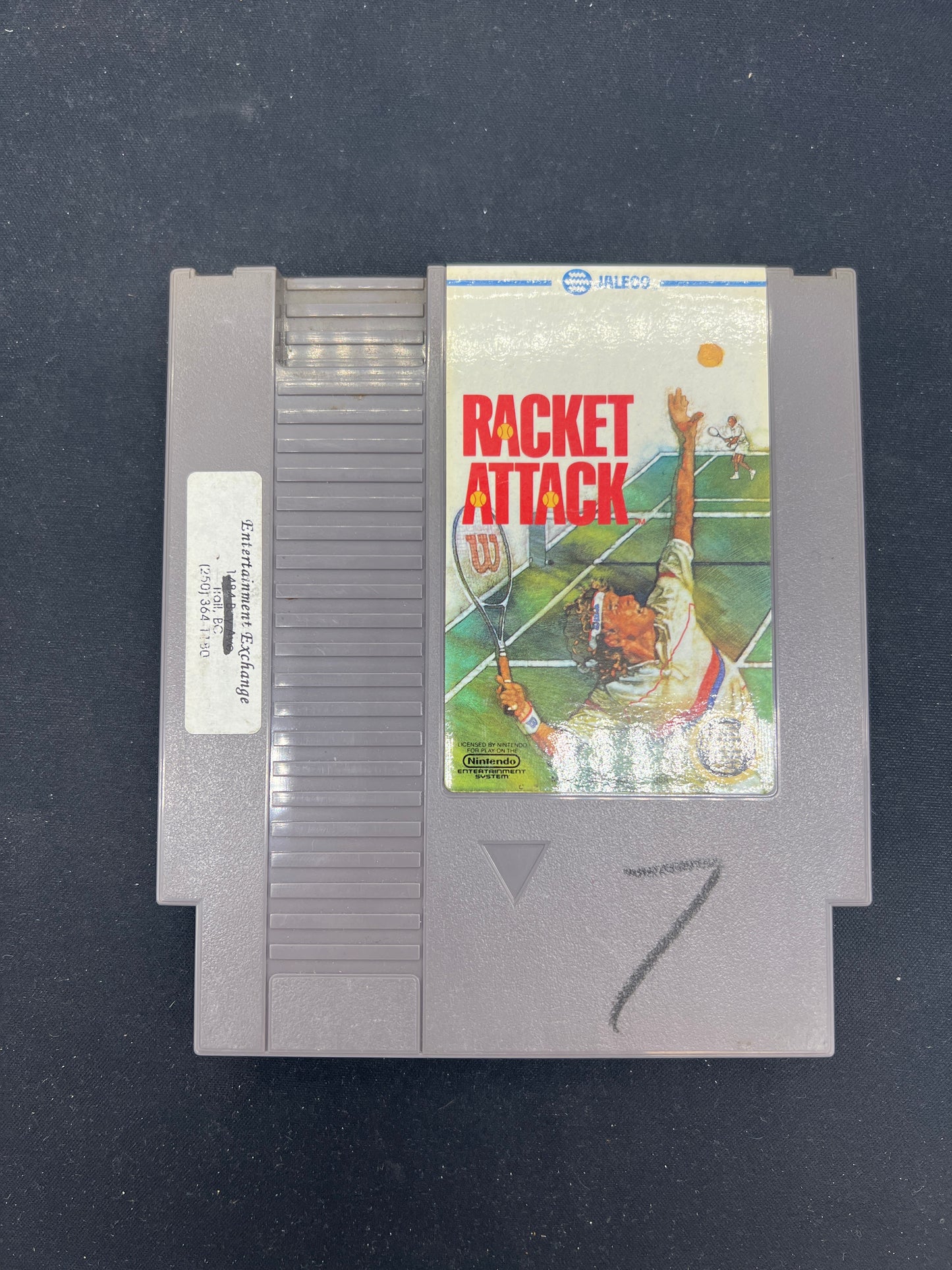 Auction Lot 341: Nintendo NES Video Game Loose Racket Attack