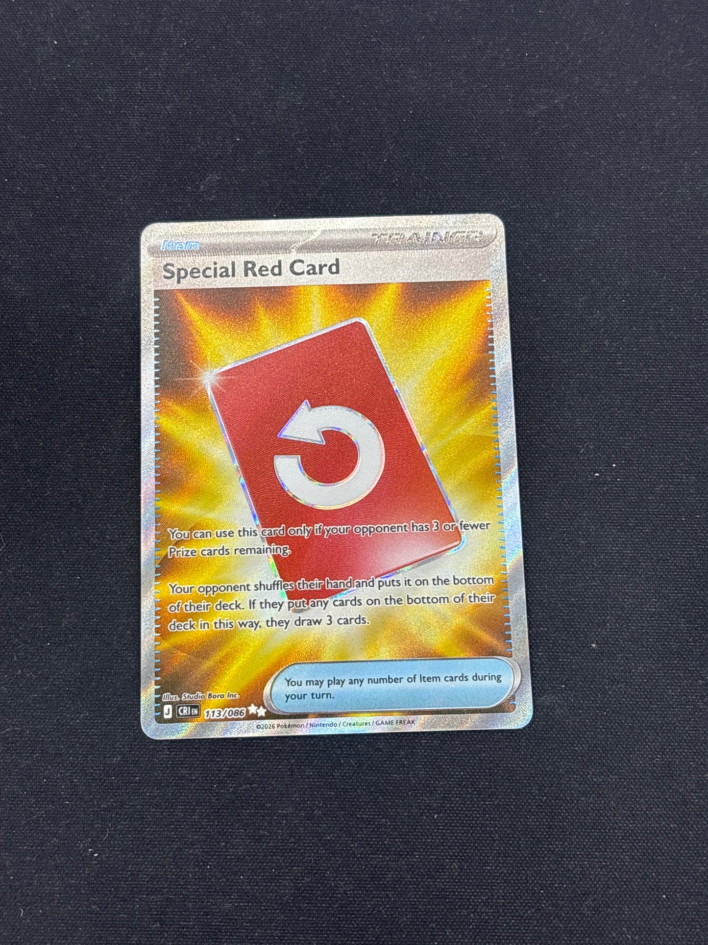 Auction Lot 135: Pokemon Cards Special Red Card Condition Vary