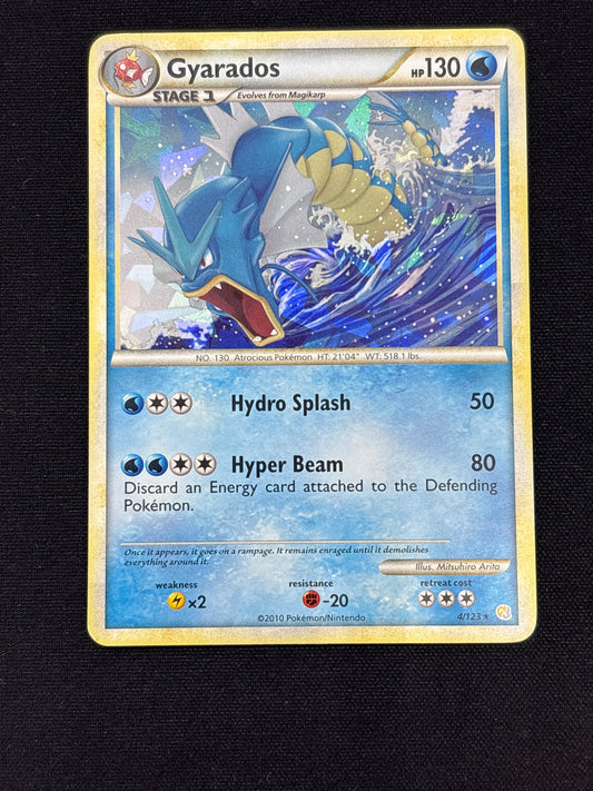 Auction Lot 36: Pokemon Gyarados Cracked Ice Holo Card Lot 2 Conditions Vary