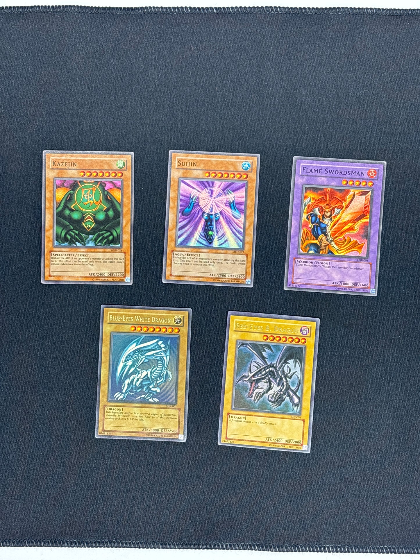 Auction Lot 24: Vintage Yugioh Holo Cards Lot 1 Conditions Vary