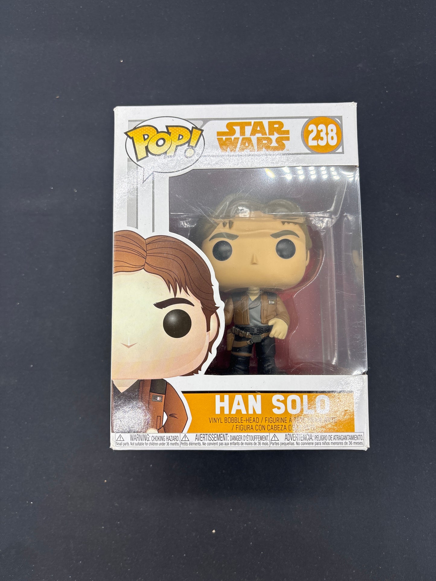 Auction Lot 25: POP! Vinyl Star Wars 230 Han Solo