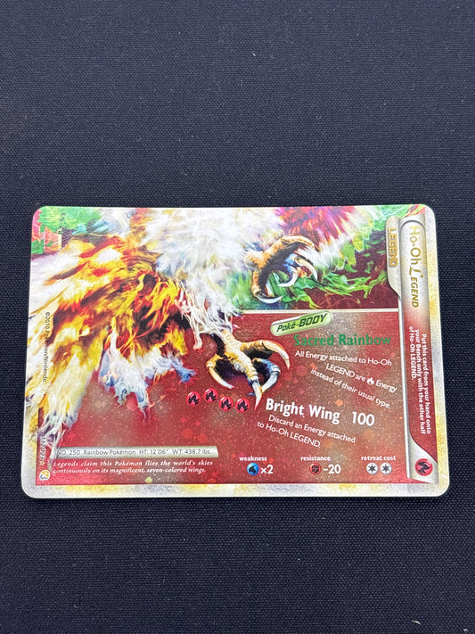 Auction Lot 2: Pokemon Cards Ho-Oh Legend Bottom Half Condition Vary