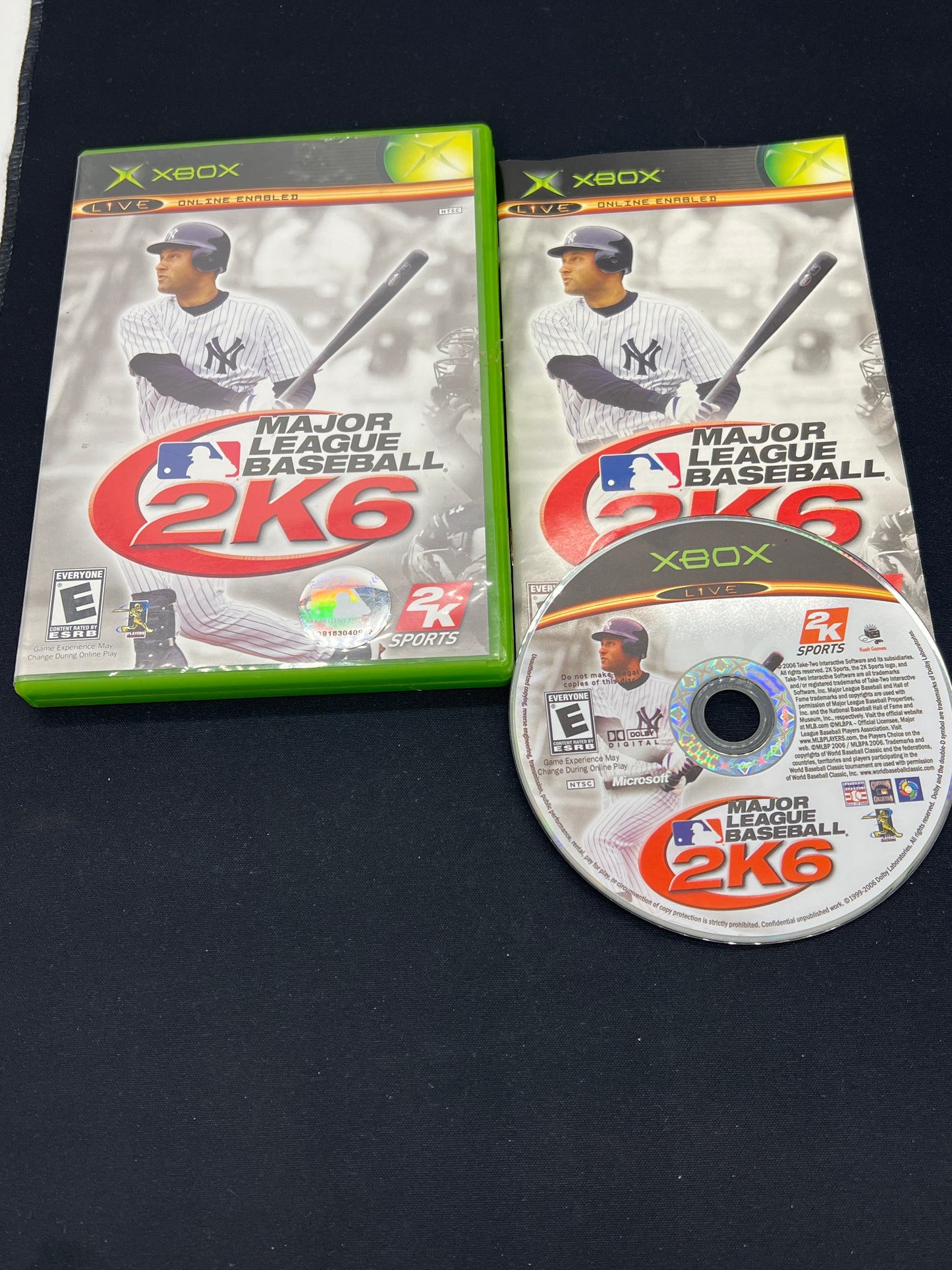 Auction Lot 87: XBOX Major League Baseball 2K6 CIB