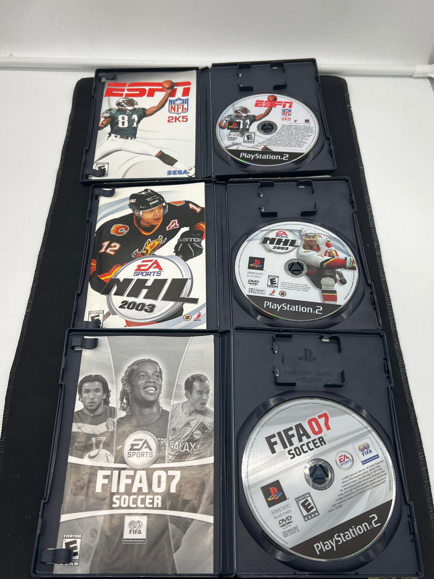 Auction Lot 97: PlayStation 2 Video Game Lot of Sports Games CIB