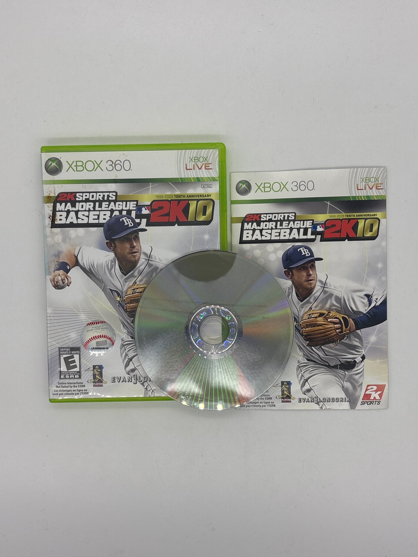 Auction Lot 3: MLB 2K10 Video Game XBOX 360 CIB