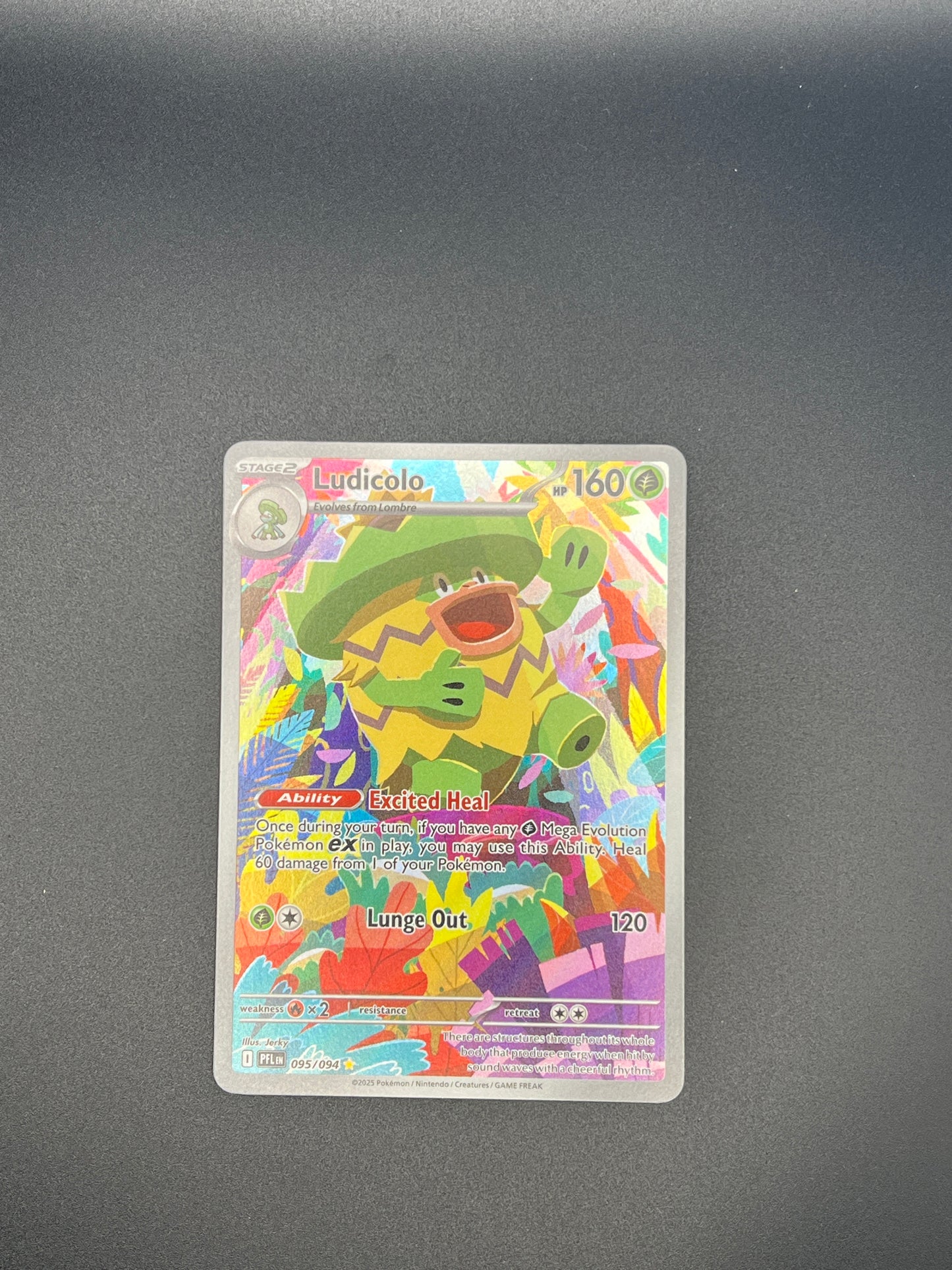 Auction Lot 386: Pokemon Cards Ludicolo Illustration Rare Conditions Vary