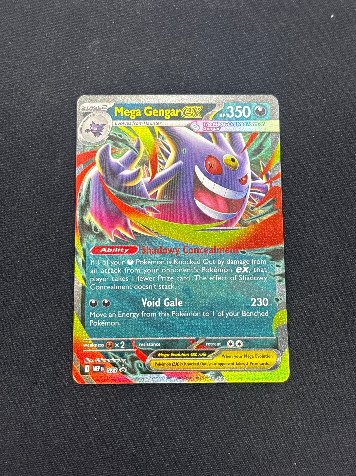Auction Lot 27: Pokemon Cards Mega Gengar EX Promo Condition Vary
