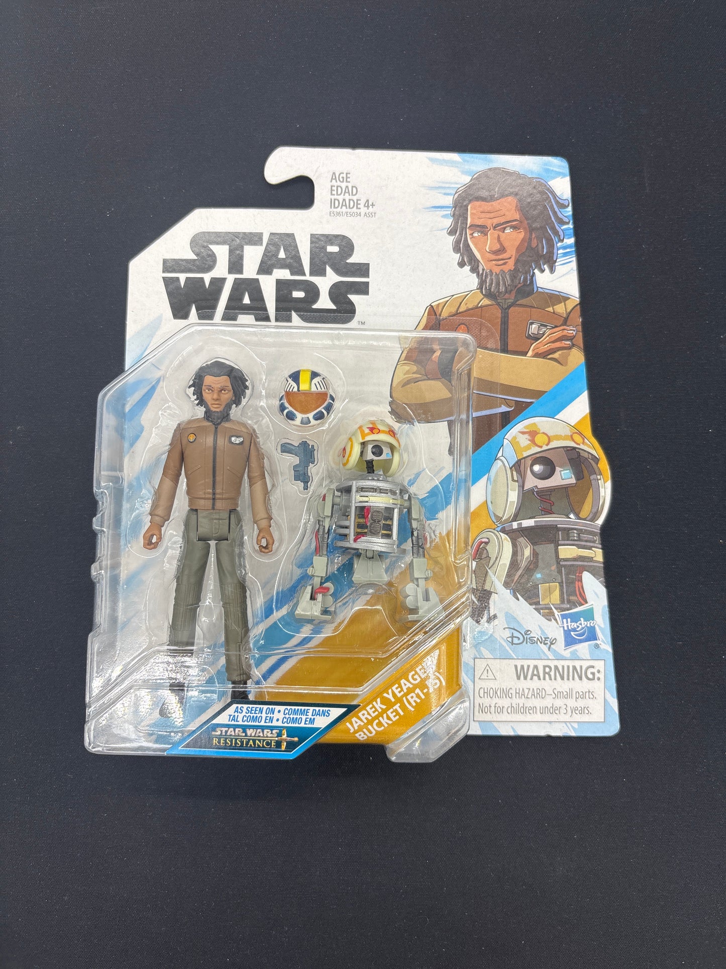 Auction Lot 87: Star Wars Jarek Yaeger with Bucket R1-I5 Figure