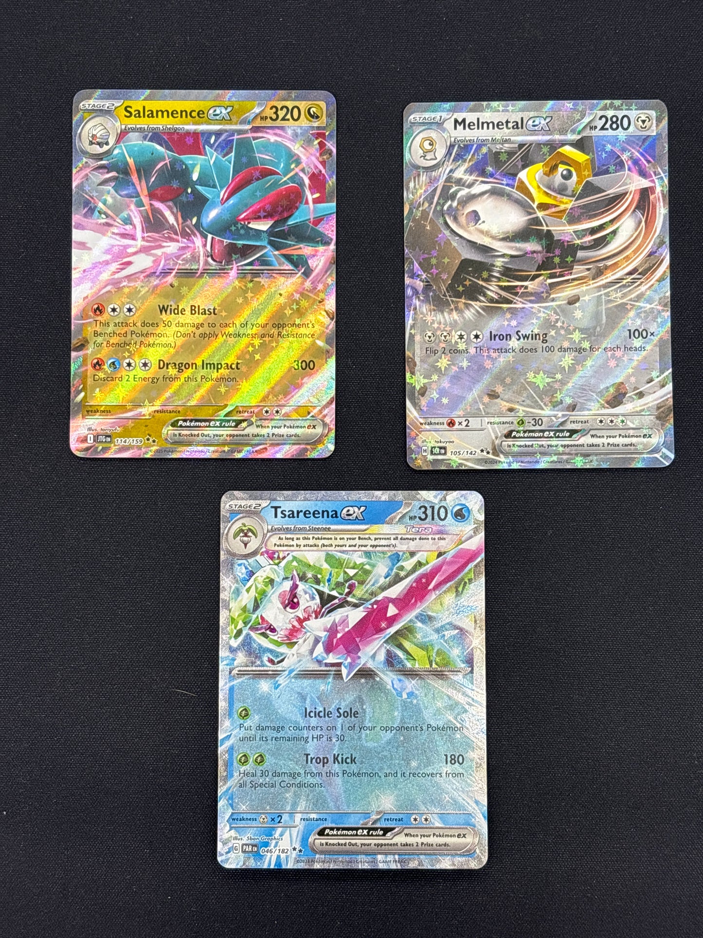 Auction Lot 205: SV EX Card Lot 1 Conditions Vary