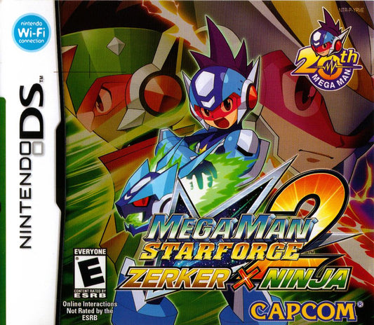 Megaman 2 Starforce Zerker X Ninja DS