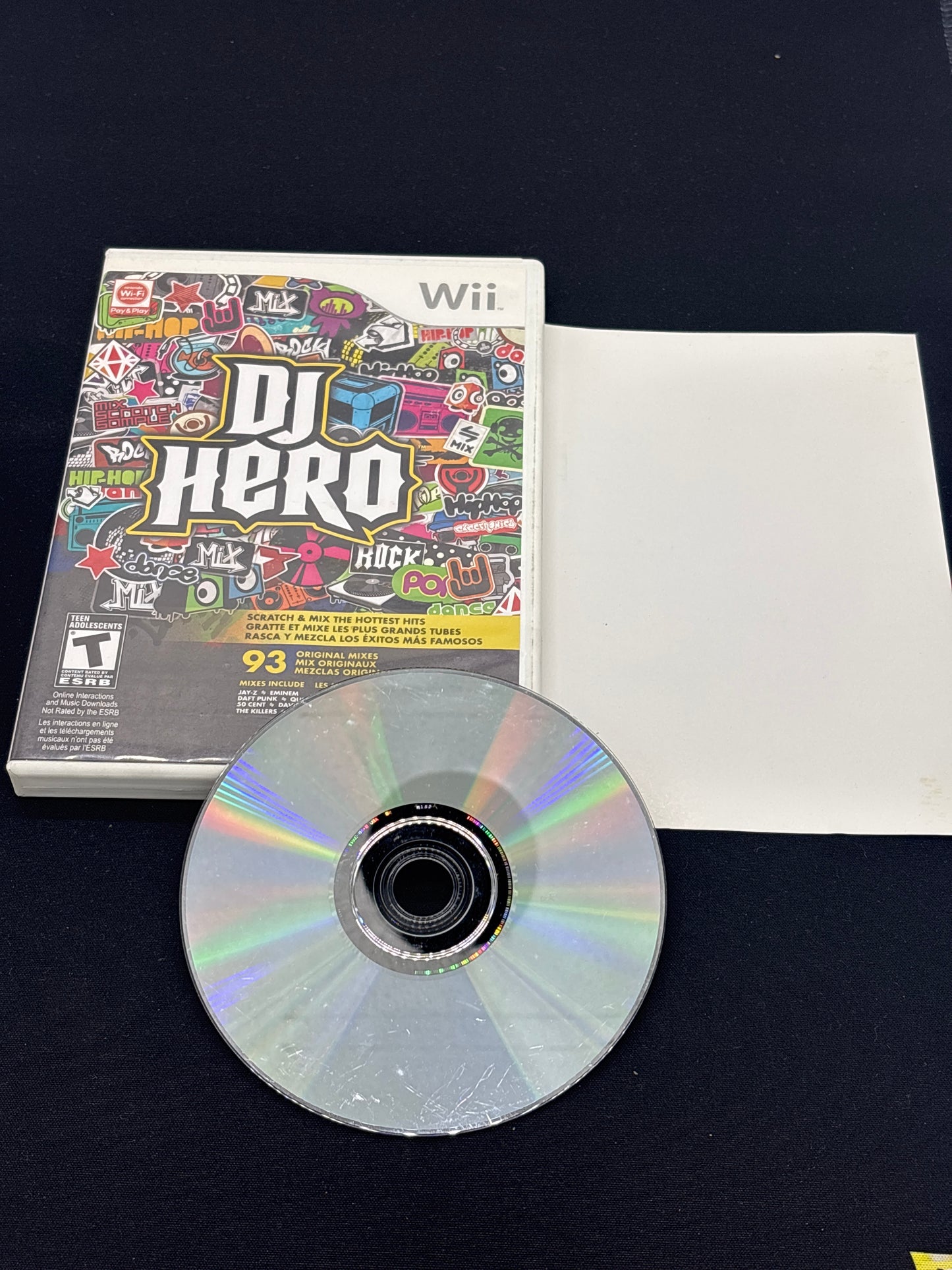 Auction Lot 66: Nintendo Wii DJ Hero CIB
