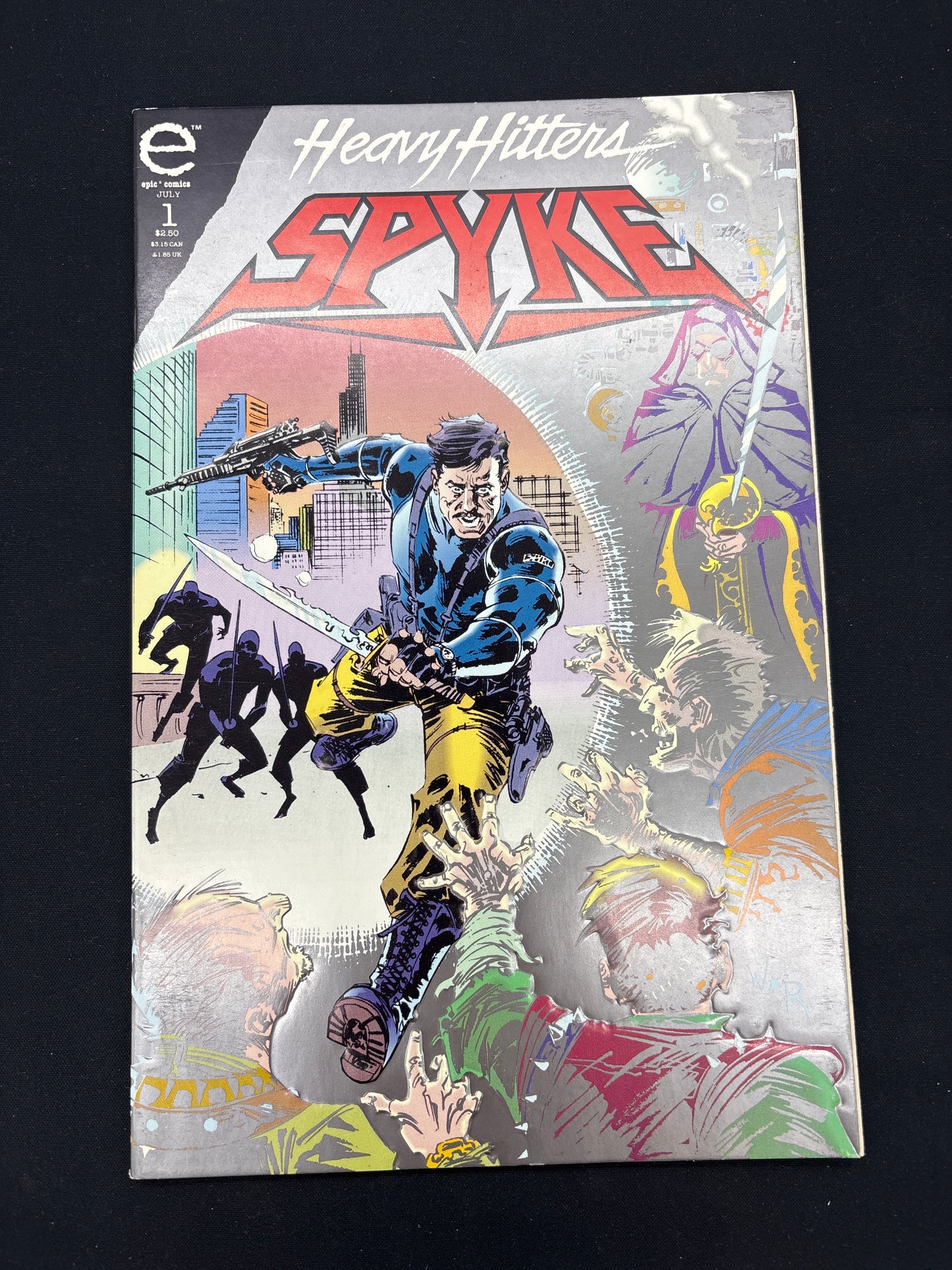 Auction Lot 129: Epic Comics Heavy Hitters Spyke Comic Book