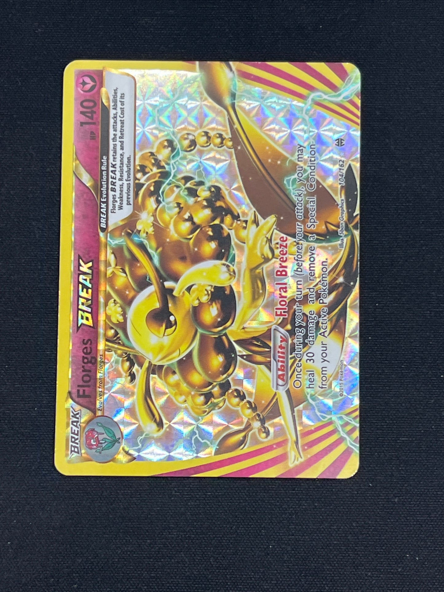 Auction Lot 311: Pokemon Cards Florges Break Rare Condition Vary