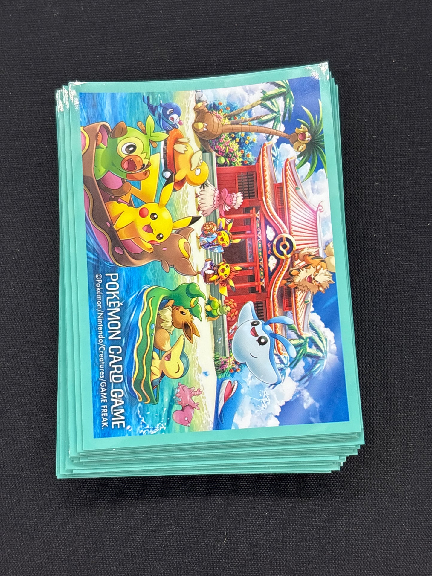 Auction Lot 298: Pokemon Center Exclusive Card Sleeves 60 count unused