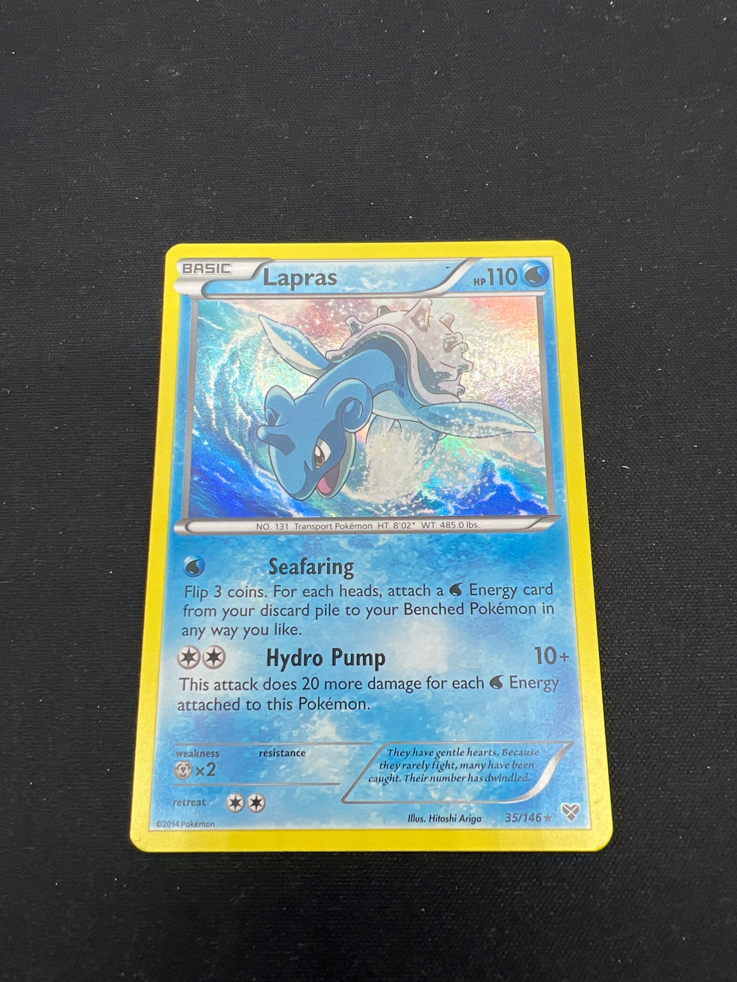Auction Lot 342: Pokemon Cards Lapras Holo XY Base Set Conditions Vary