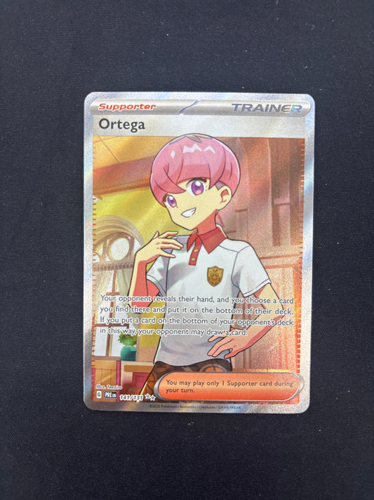 Auction Lot 343: Pokemon Card Ortega Full Art Condition Vary