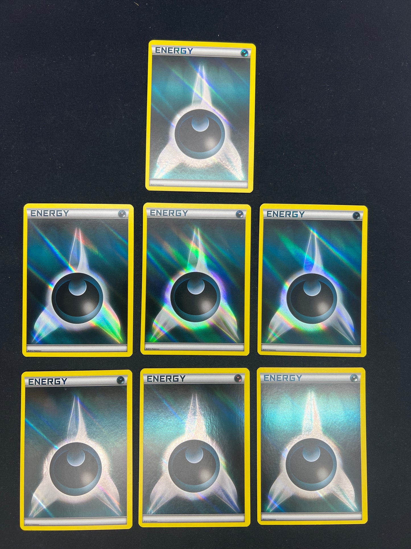 Auction Lot 248: Pokemon Cards Lot of 7 Mid Era Darkness Energy Holos Condition Vary