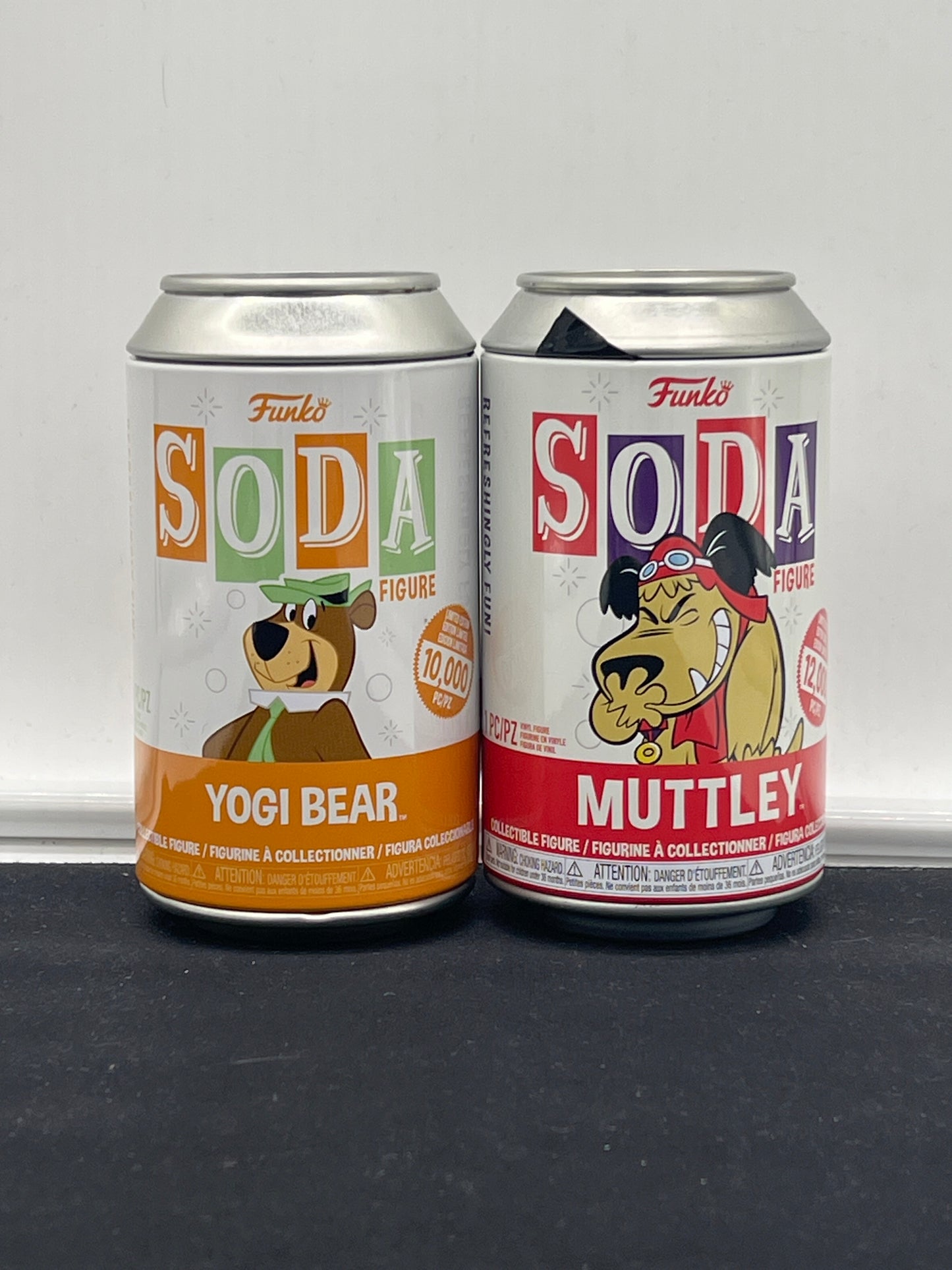 Auction Lot 52: Funko Soda Figures Lot of 2 Yogi Bear Muttley