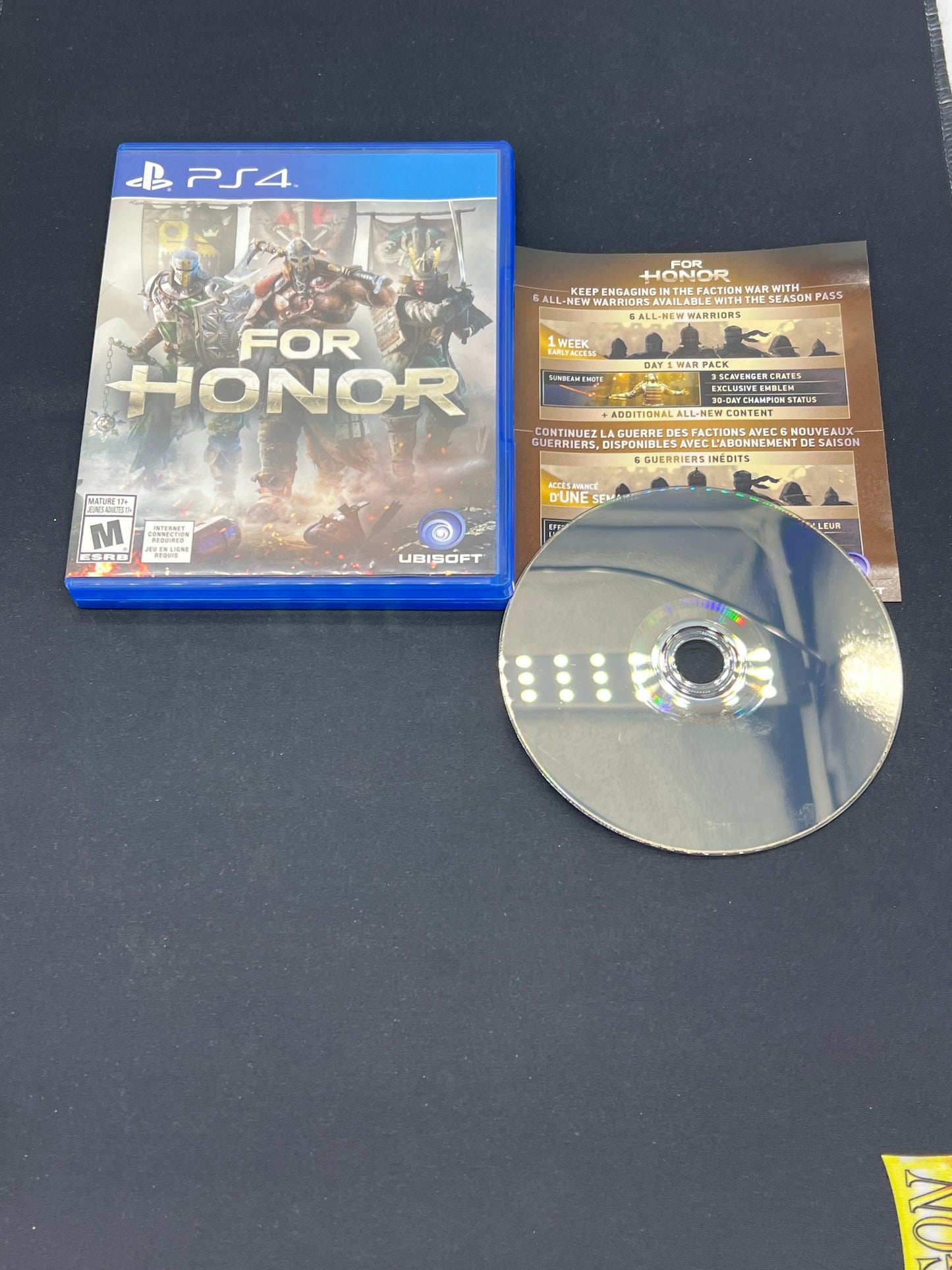 Auction Lot 188: Playstation4 For Honor CIB
