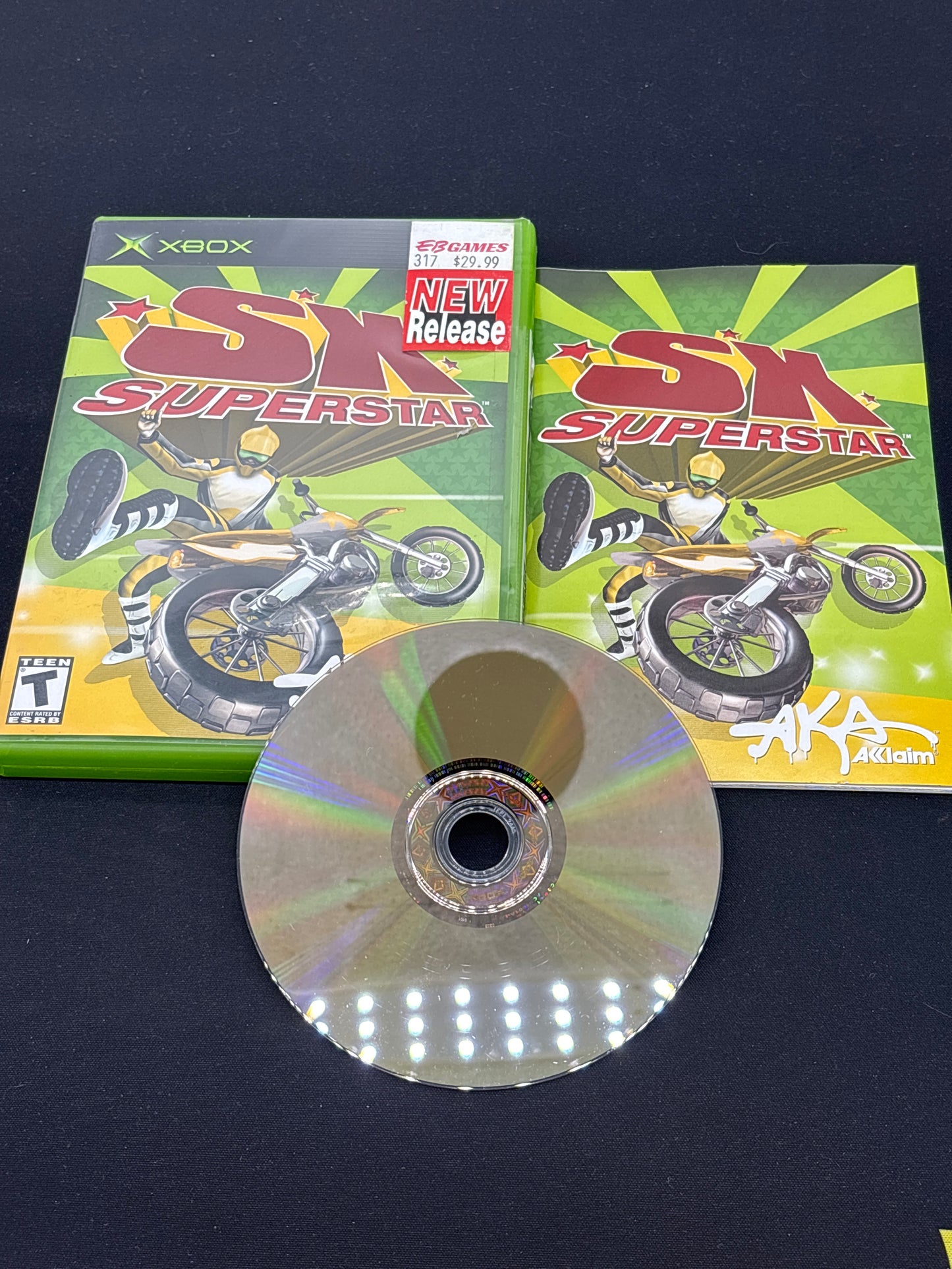 Auction Lot 122: XBOX Video Game SX Superstar CIB