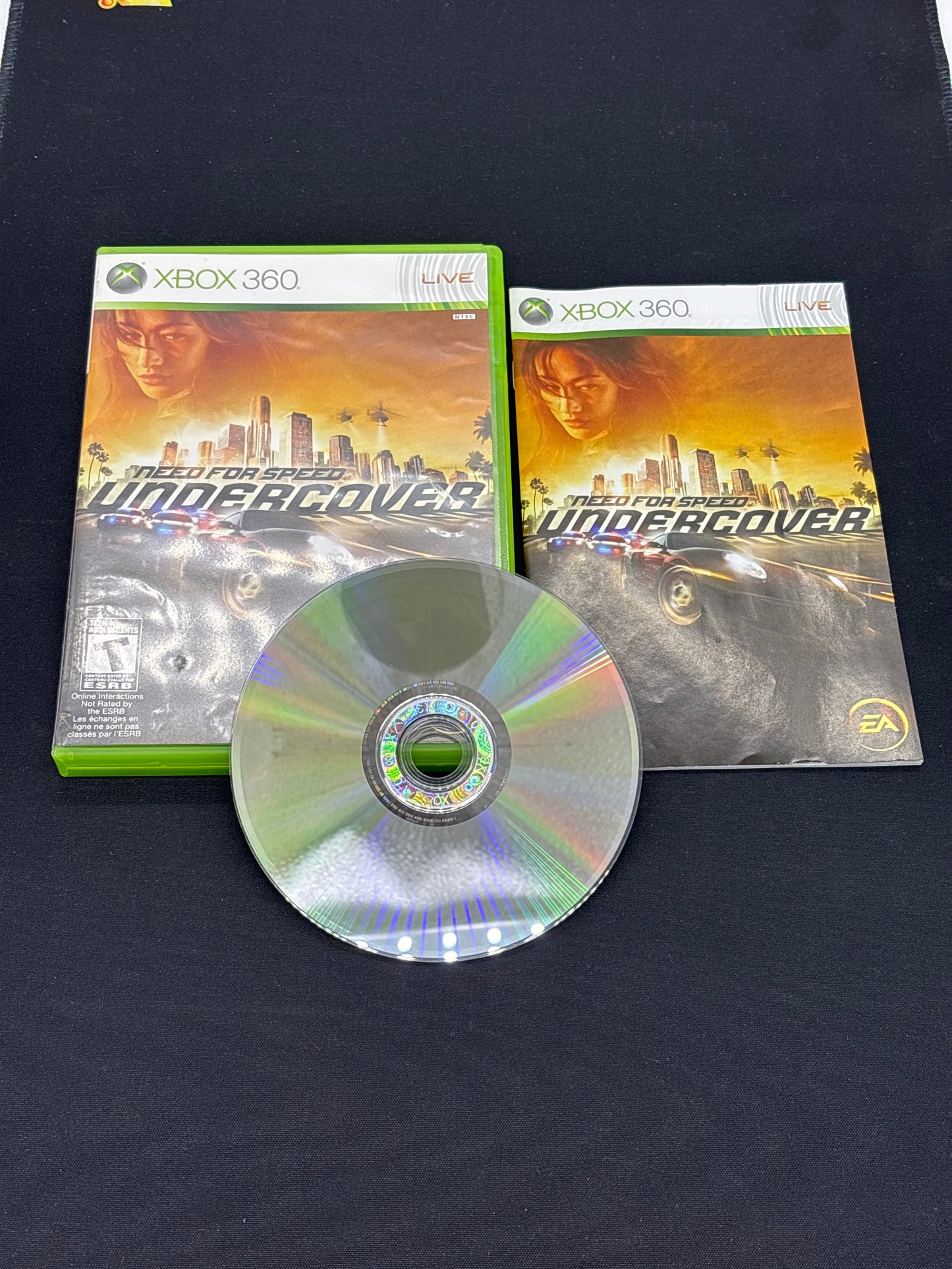 Auction Lot 46: Need For Speed Undercover Video Game XBOX 360 CIB