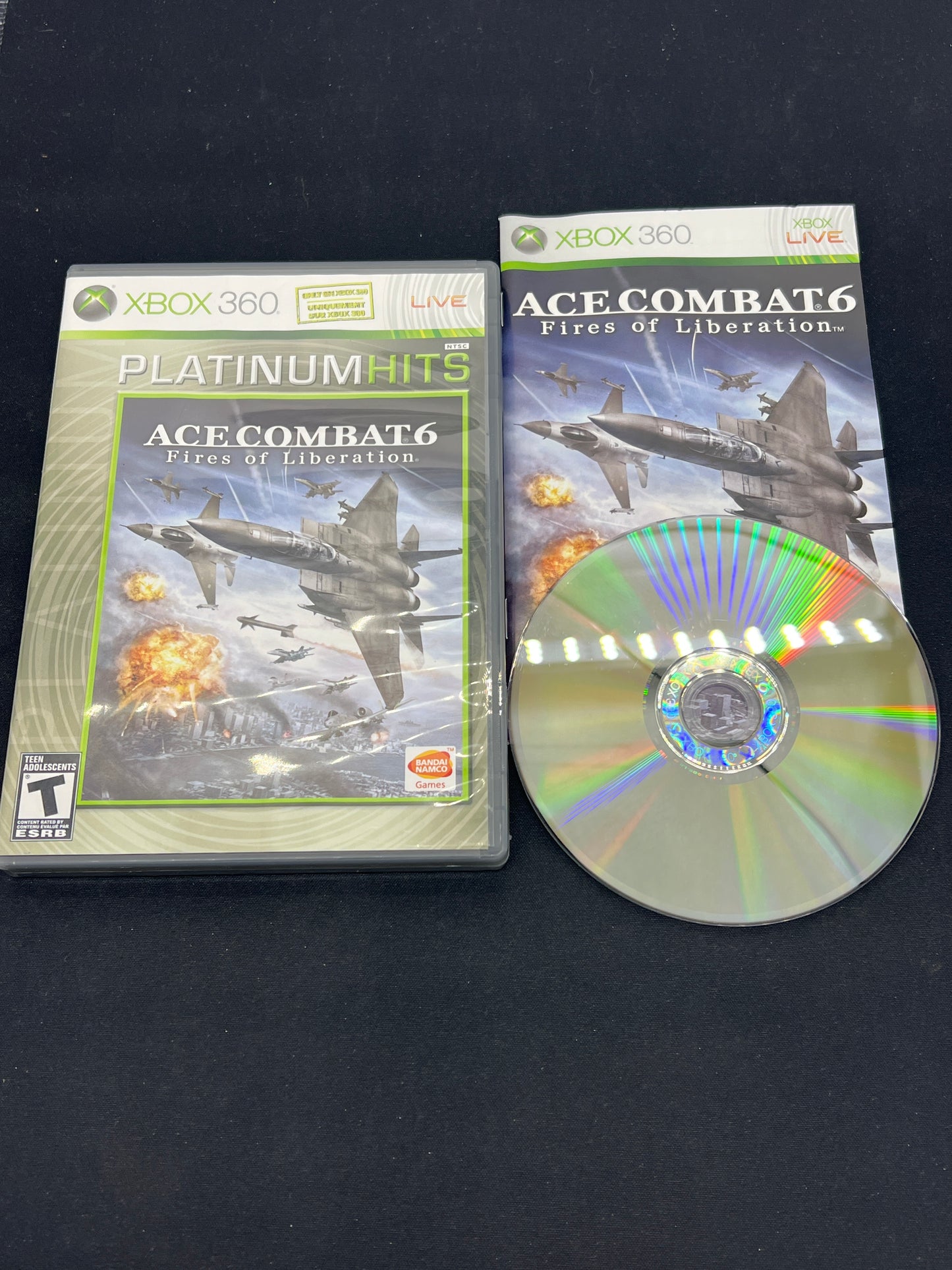 Auction Lot 175: XBOX 360 Video Game Ace Combat 6 Fires of Liberation CIB