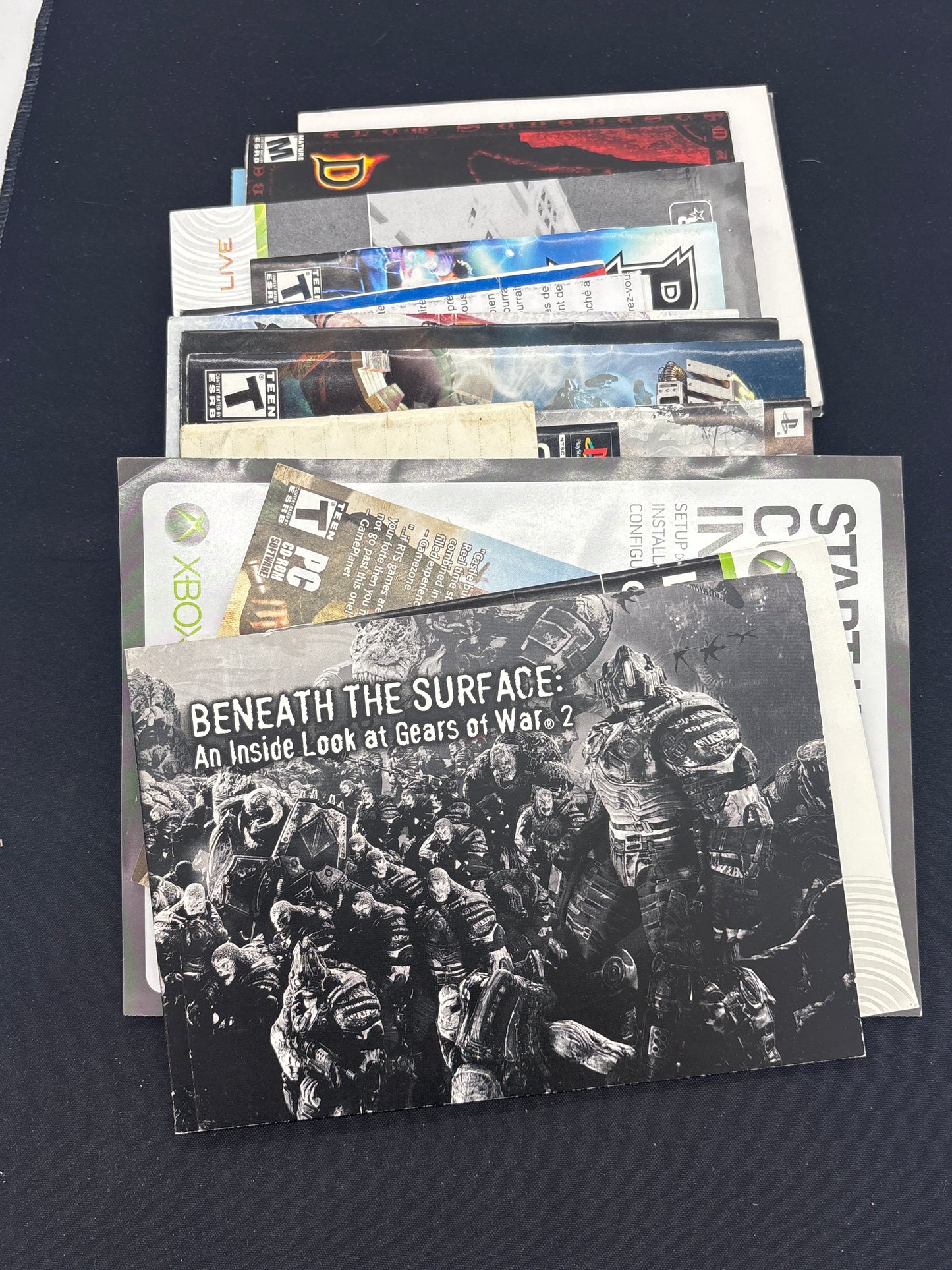 Auction Lot 169: Assorted Video Game Manual Lot