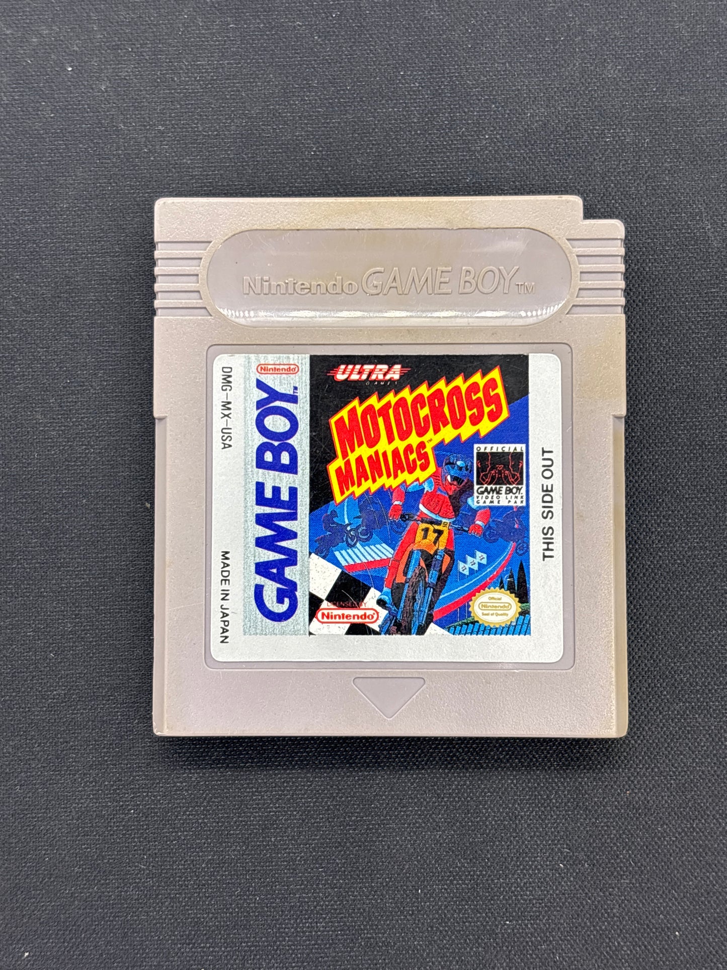 Auction Lot 92: Nintendo Gameboy Motorcross Maniacs Video Game Loose