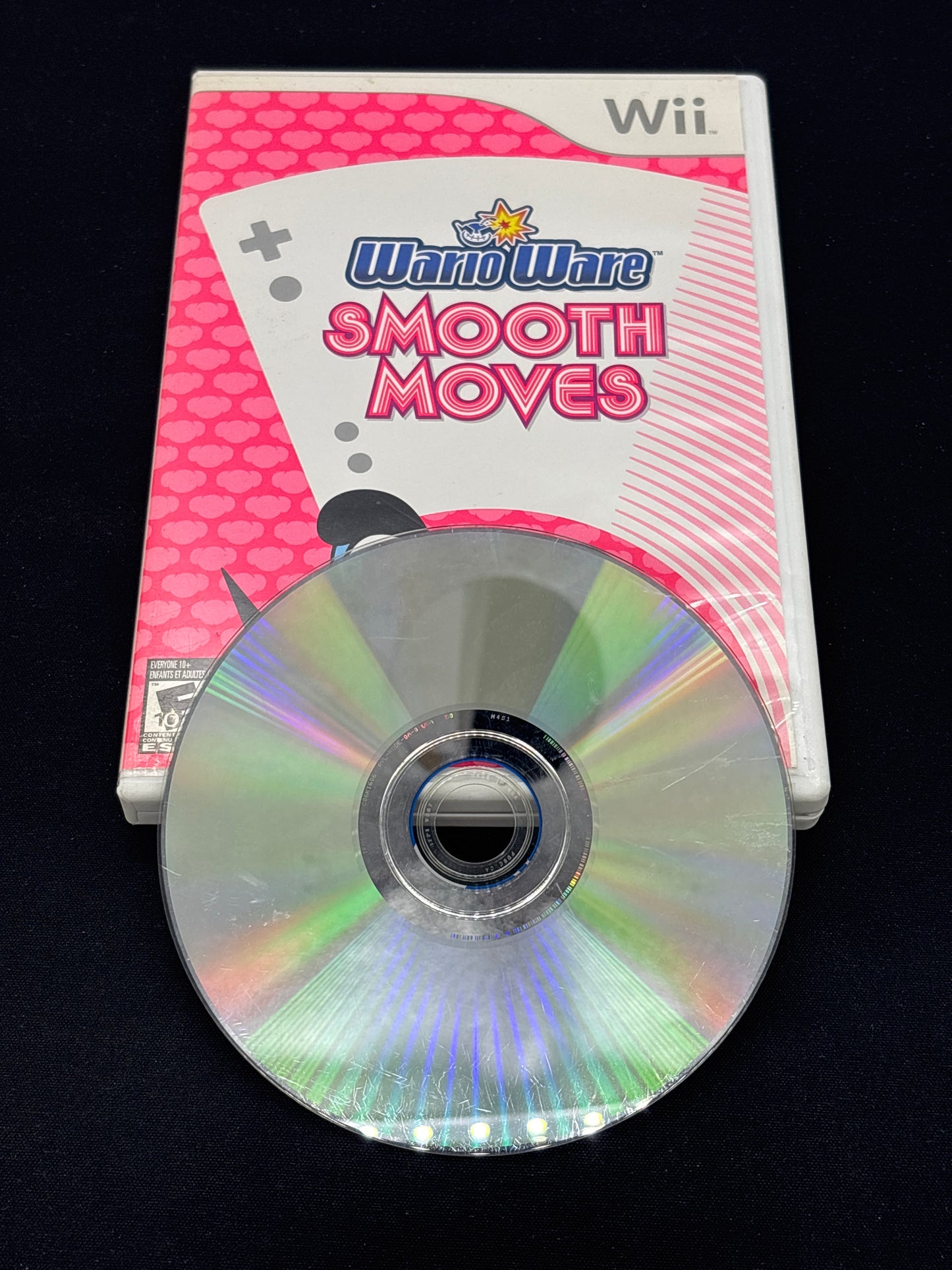 Auction Lot 127: Nintendo Wii Wario Ware Smooth Moves Video Game