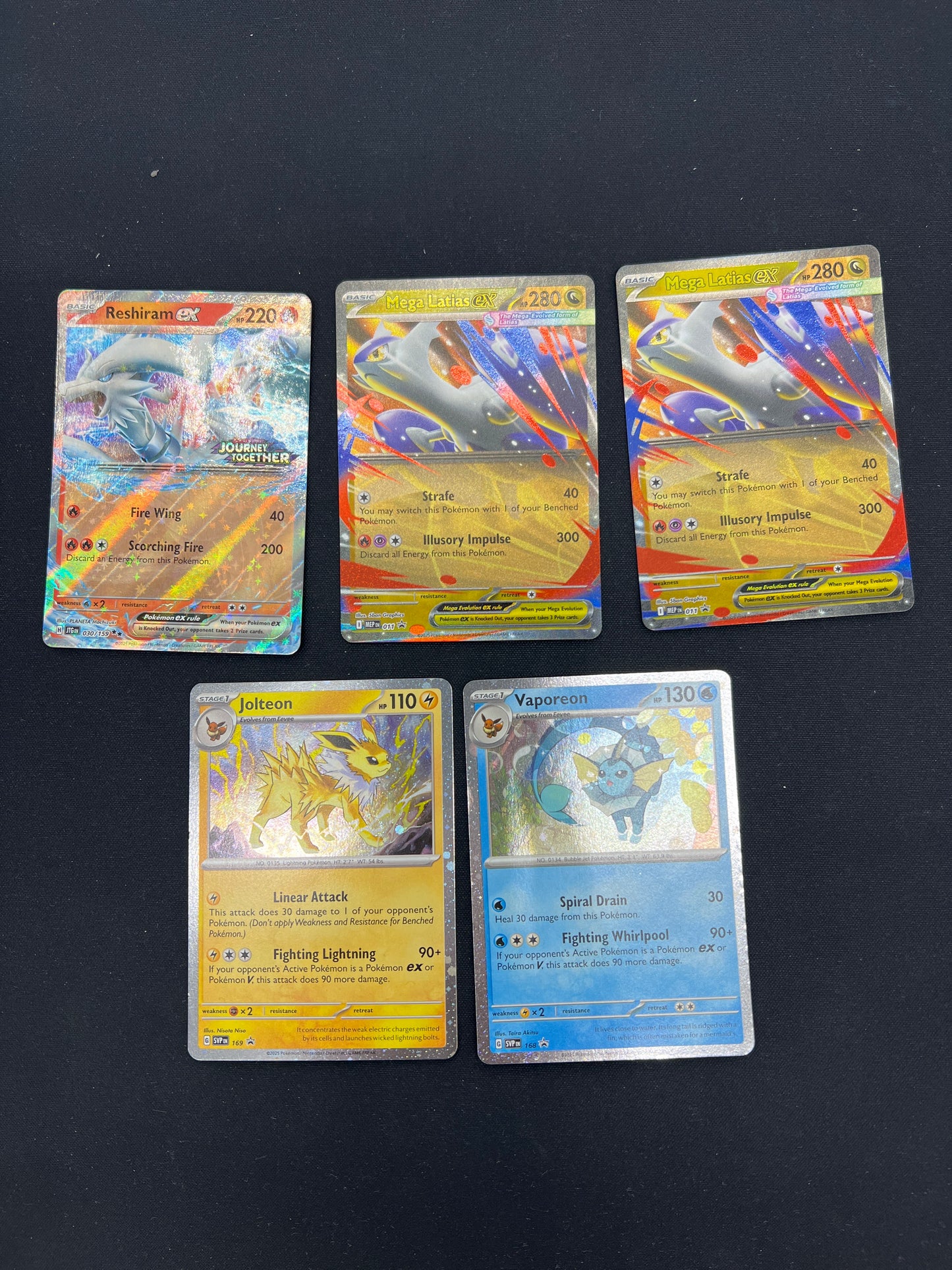 Auction Lot 400: Pokemon Cards Assorted Lot of 5 Promo Cards Conditions Vary