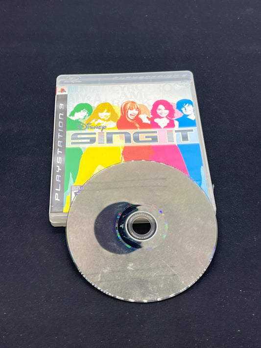 Auction Lot 25: Playstation3 Sing It Disc & Case