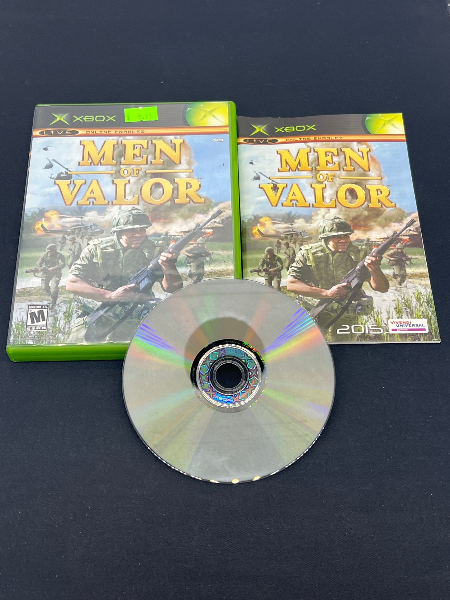Auction Lot 275: XBOX Video Game Men Of Valor CIB