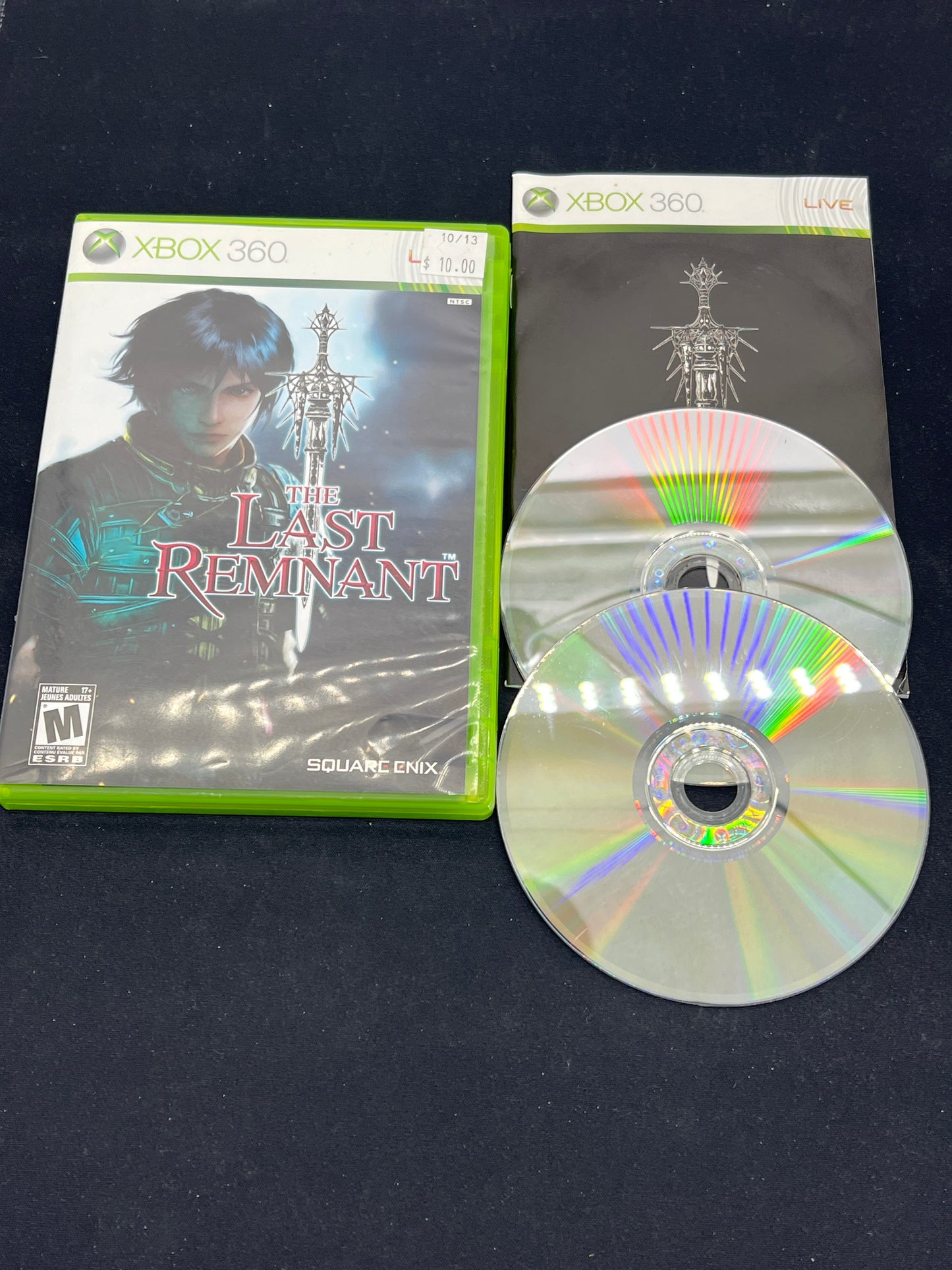 Auction Lot 103: XBOX 360 Video Game The Last Remnant CIB